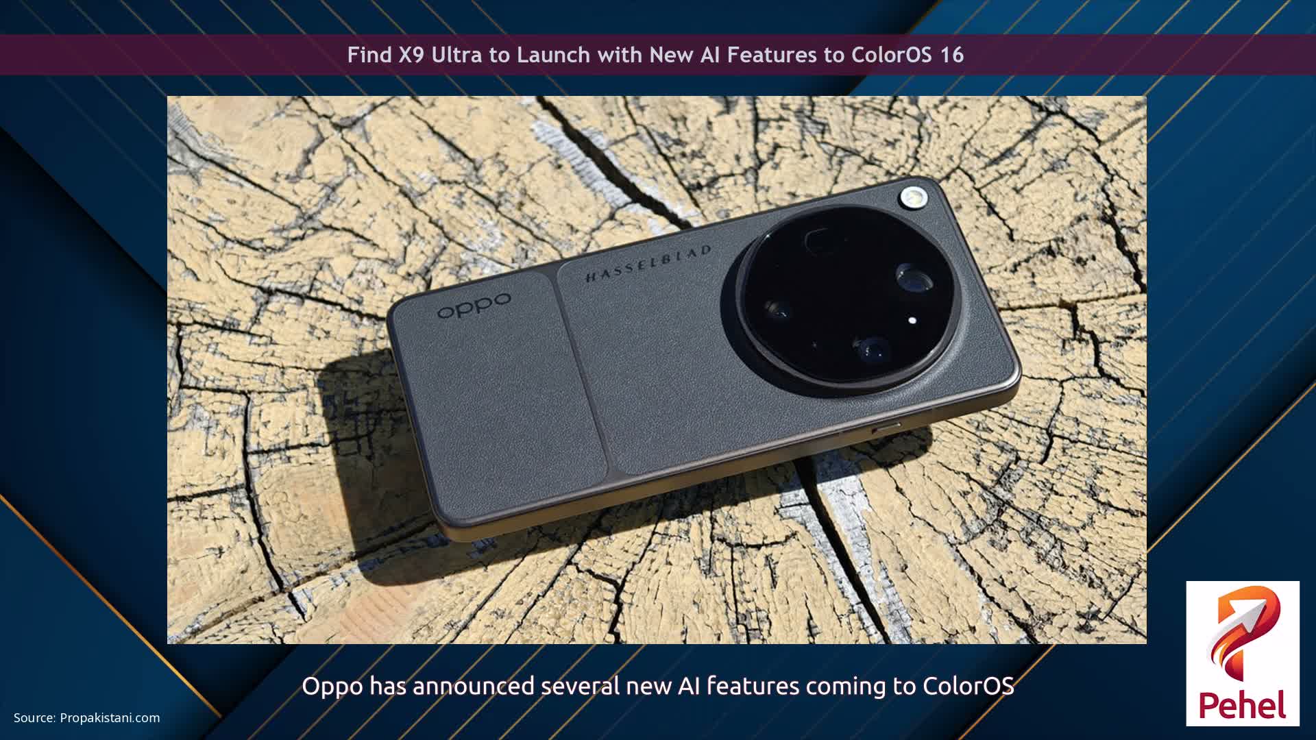 Find X9 Ultra to Launch with New AI Features to ColorOS 16