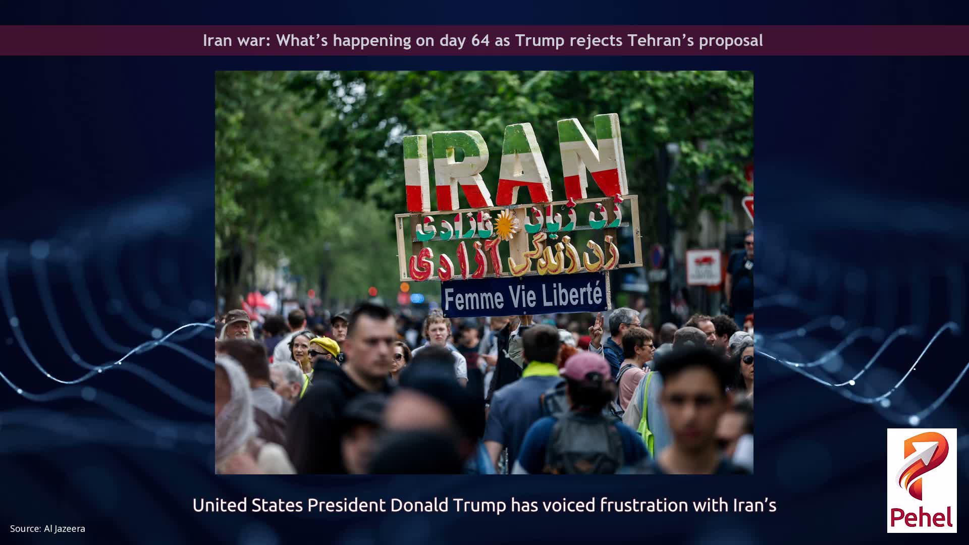 Iran war: What’s happening on day 64 as Trump rejects Tehran’s proposal