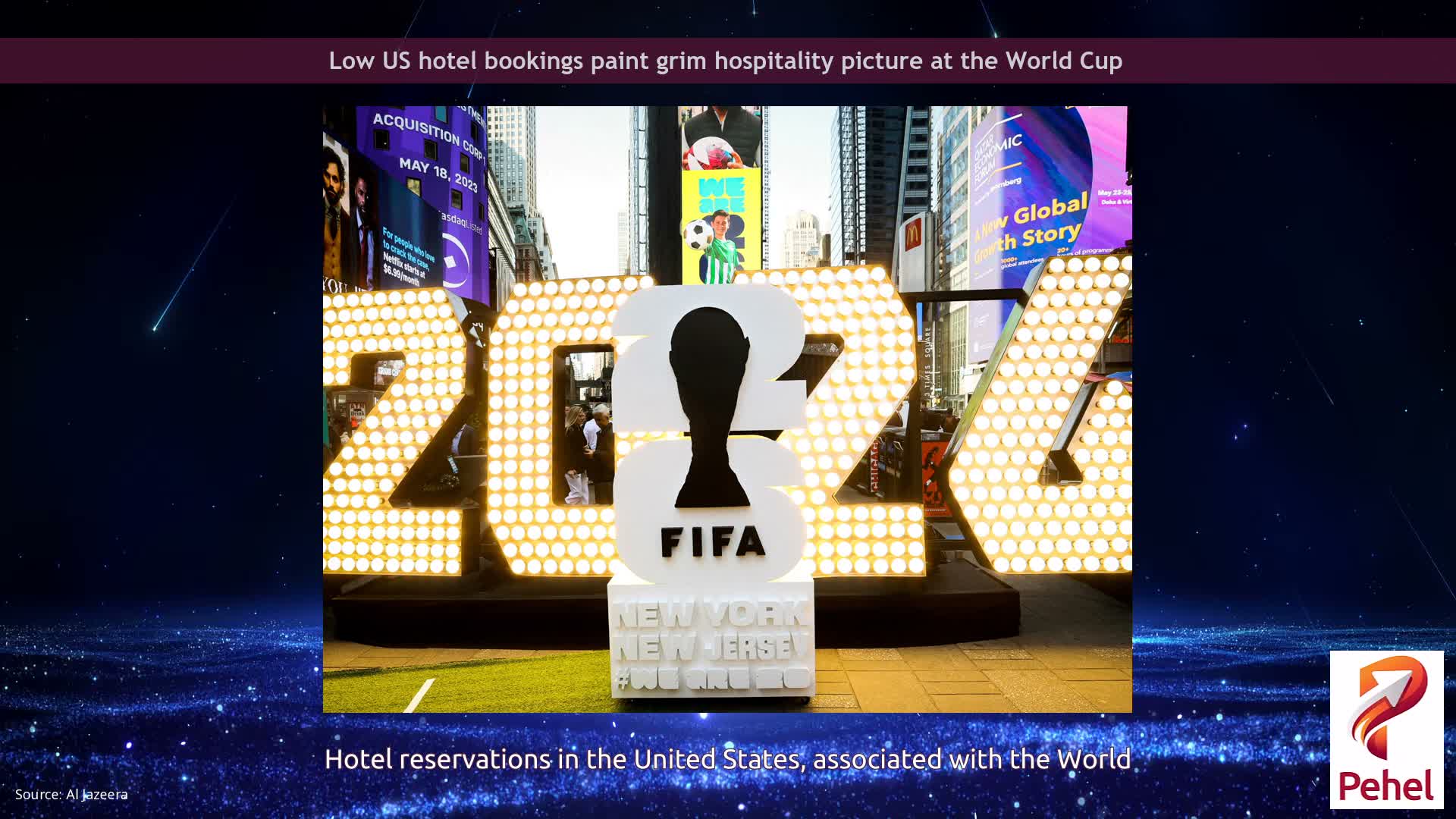 Low US hotel bookings paint grim hospitality picture at the World Cup