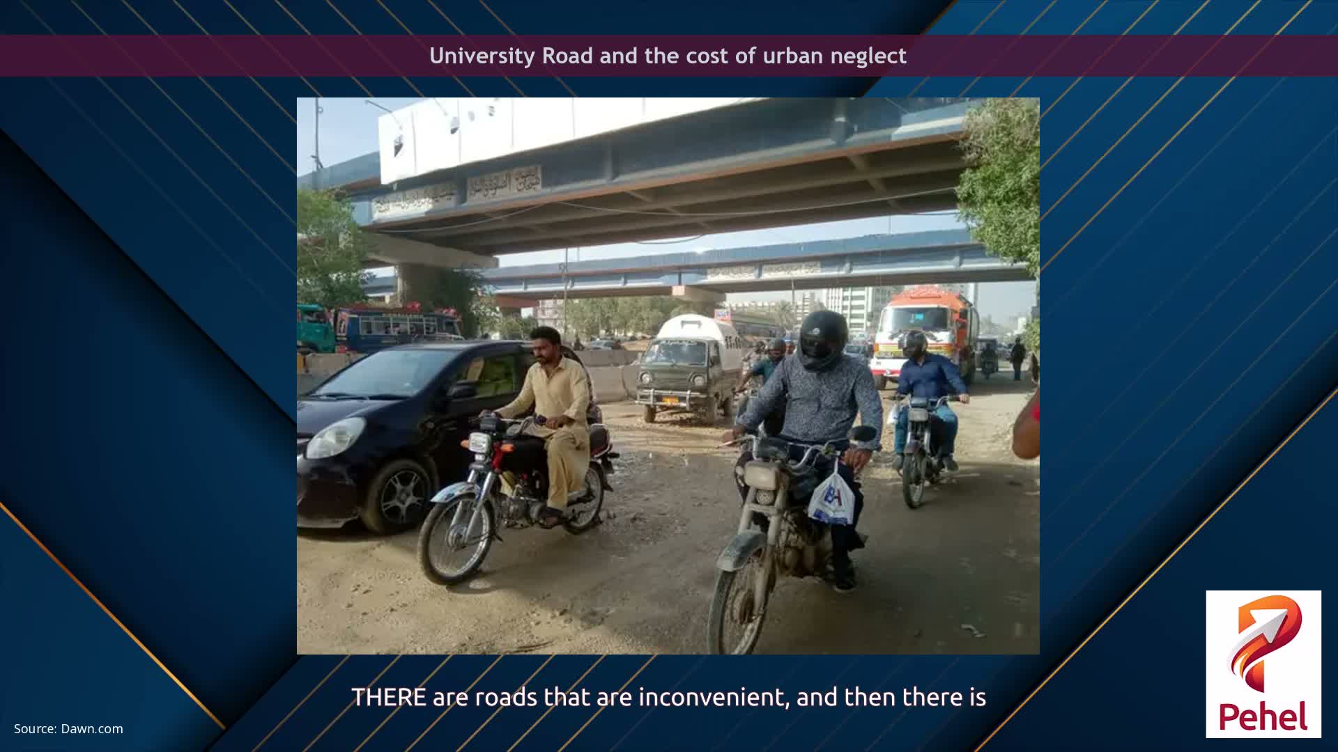 University Road and the cost of urban neglect