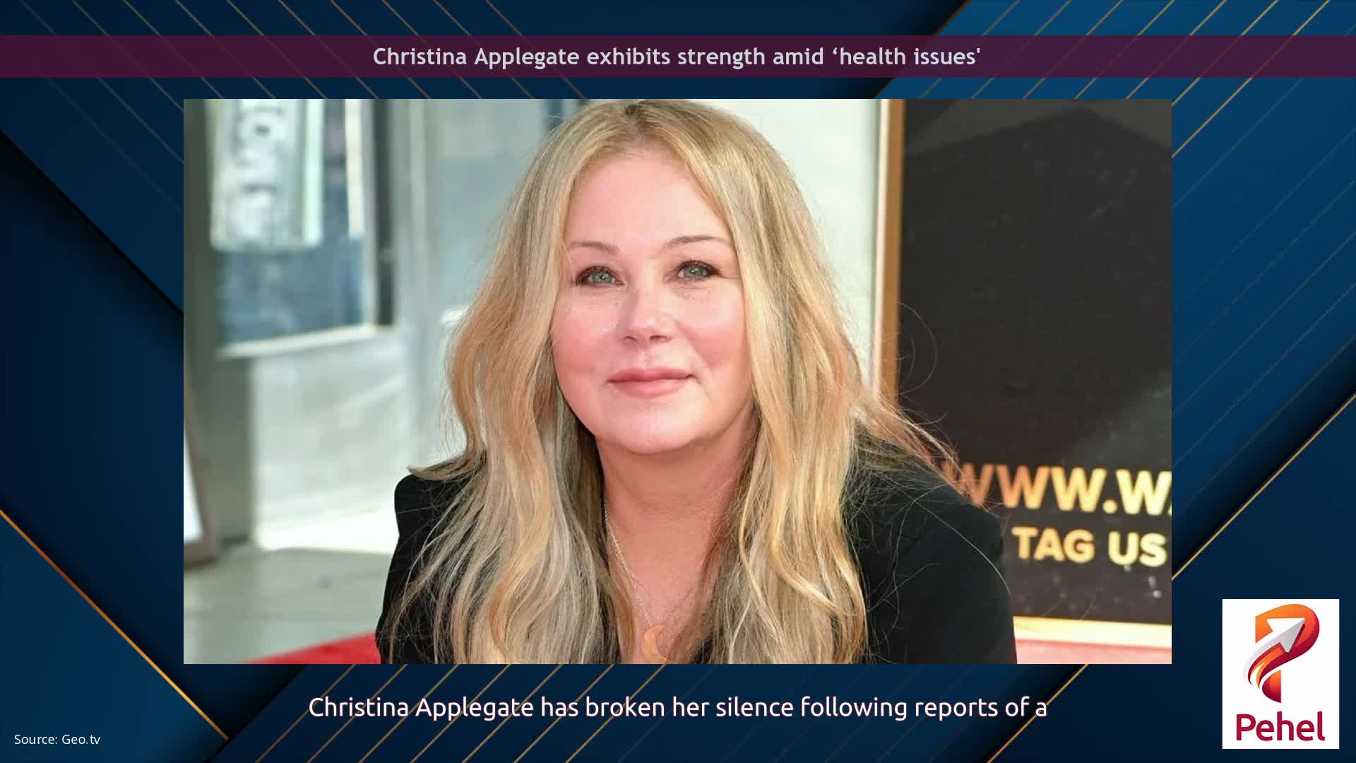 Christina Applegate exhibits strength amid ‘health issues'