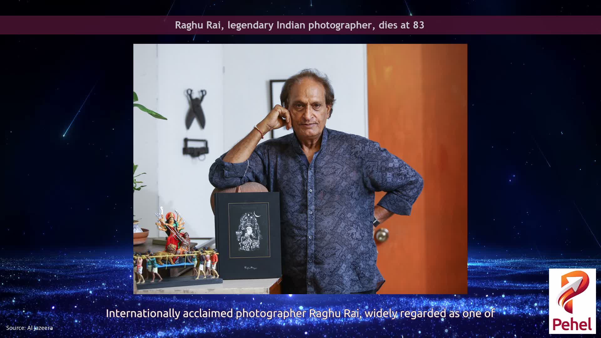 Raghu Rai, legendary Indian photographer, dies at 83