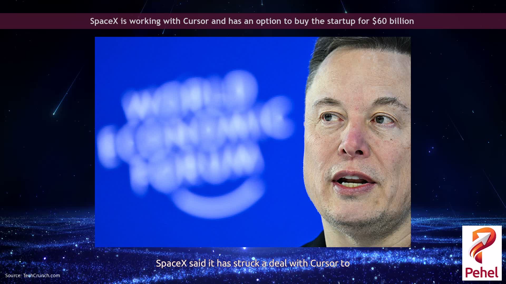 SpaceX is working with Cursor and has an option to buy the startup for $60 billion
