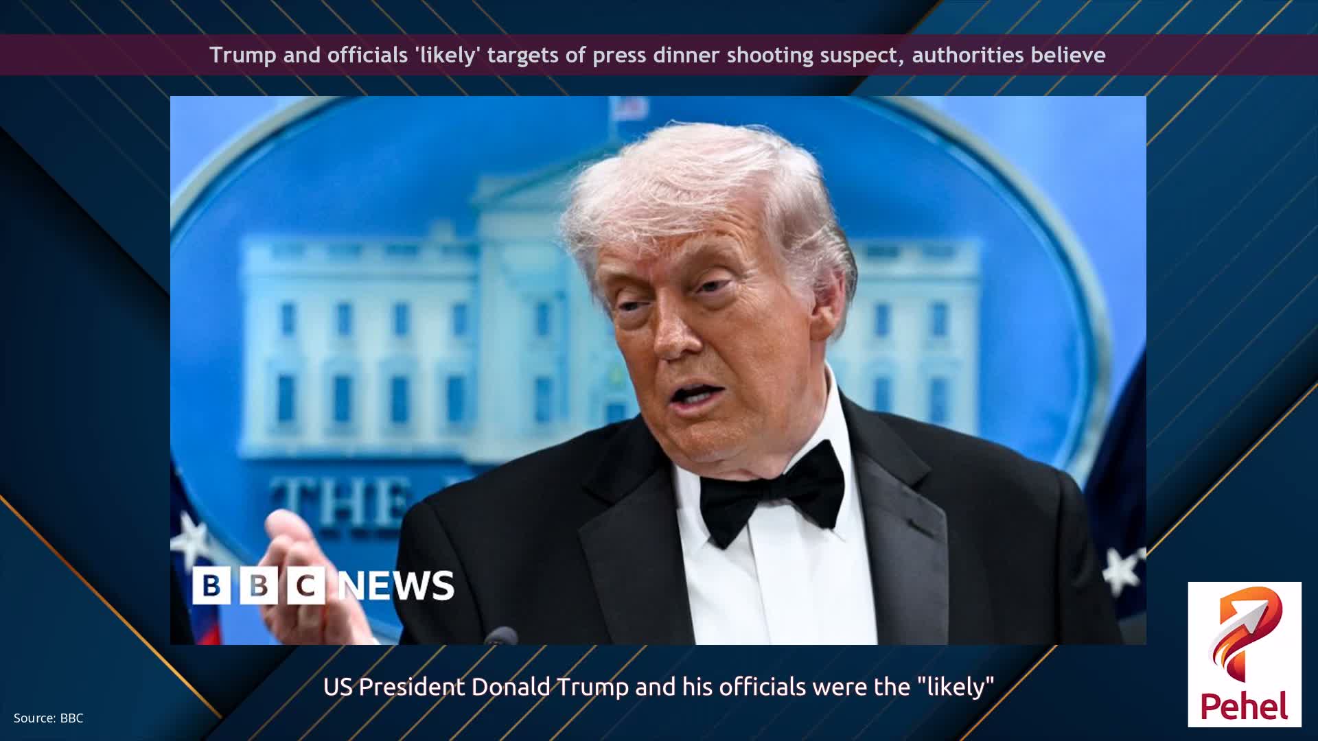 Trump and officials 'likely' targets of press dinner shooting suspect, authorities believe