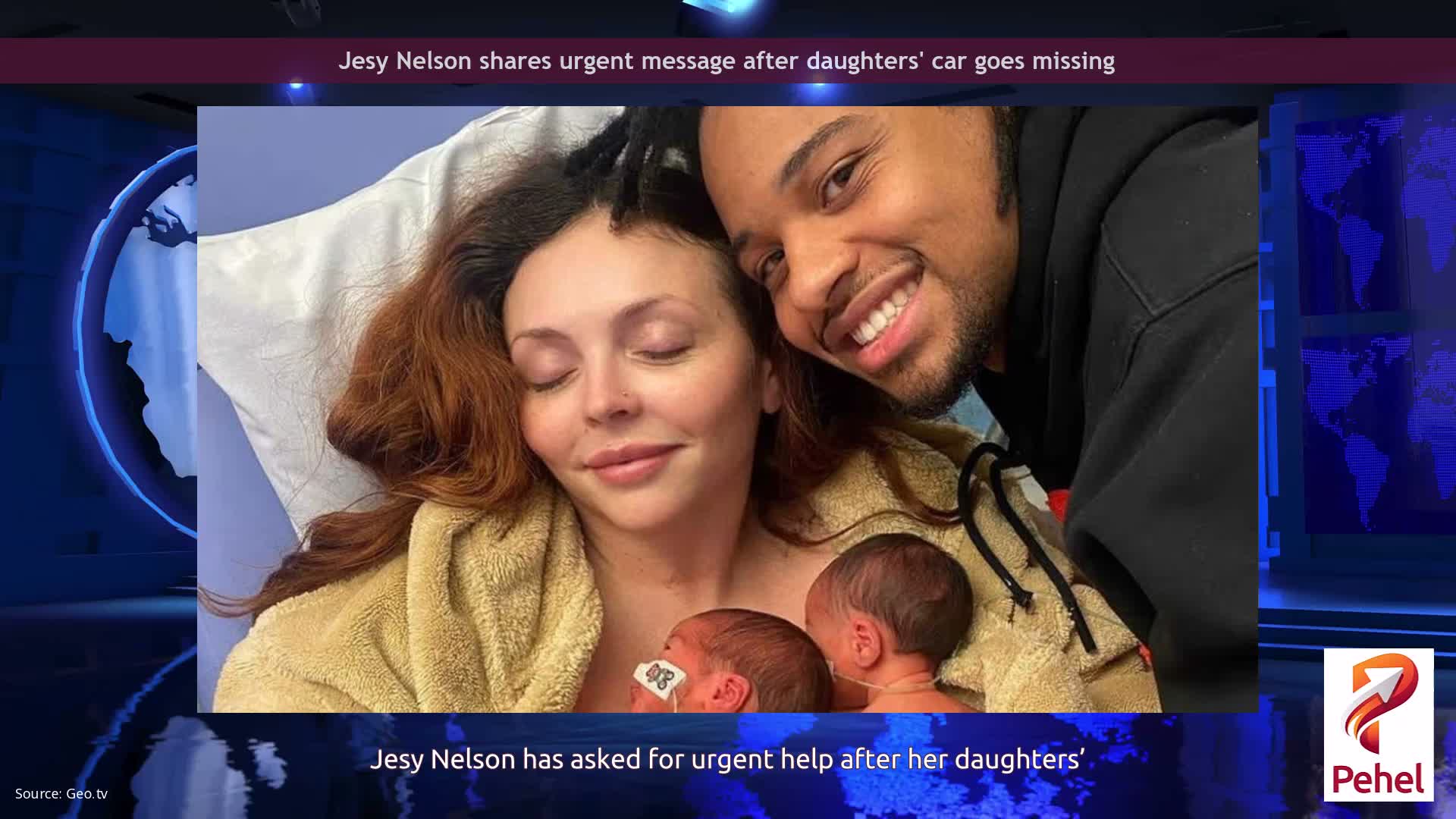 Jesy Nelson shares urgent message after daughters' car goes missing