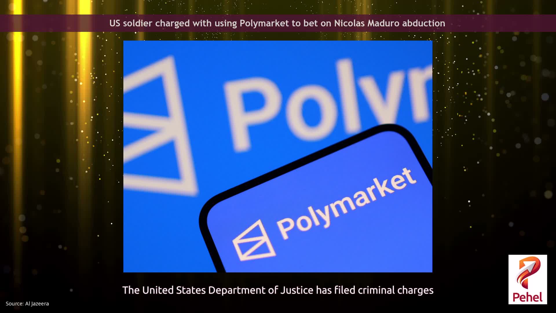 US soldier charged with using Polymarket to bet on Nicolas Maduro abduction