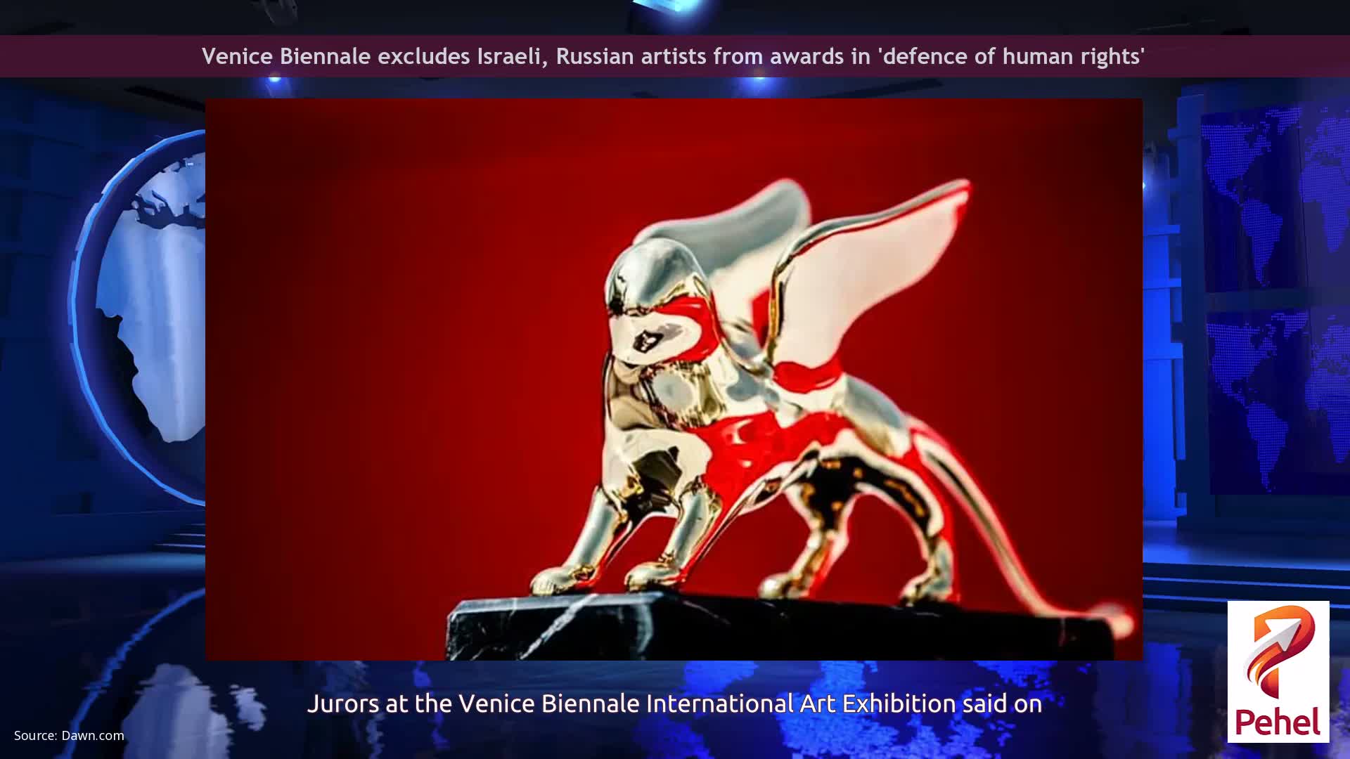 Venice Biennale excludes Israeli, Russian artists from awards in 'defence of human rights'