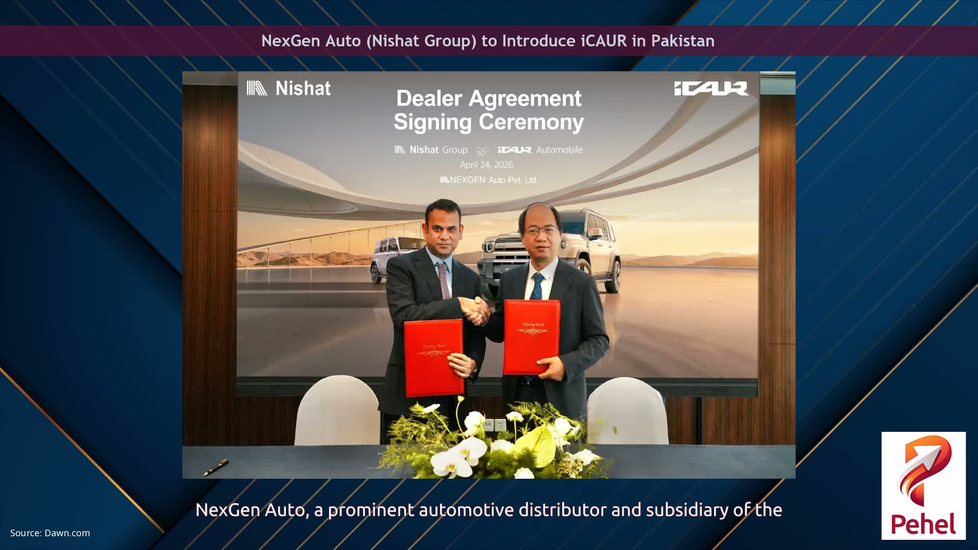 NexGen Auto (Nishat Group) to Introduce iCAUR in Pakistan