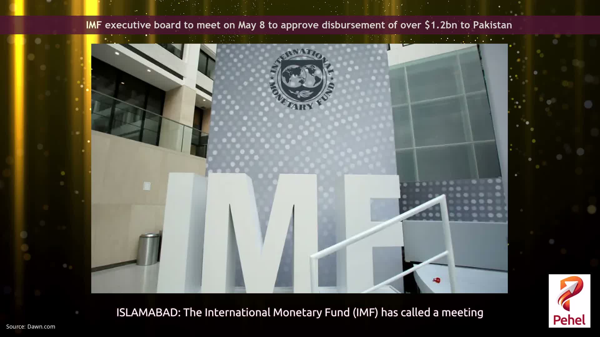 IMF executive board to meet on May 8 to approve disbursement of over $1.2bn to Pakistan