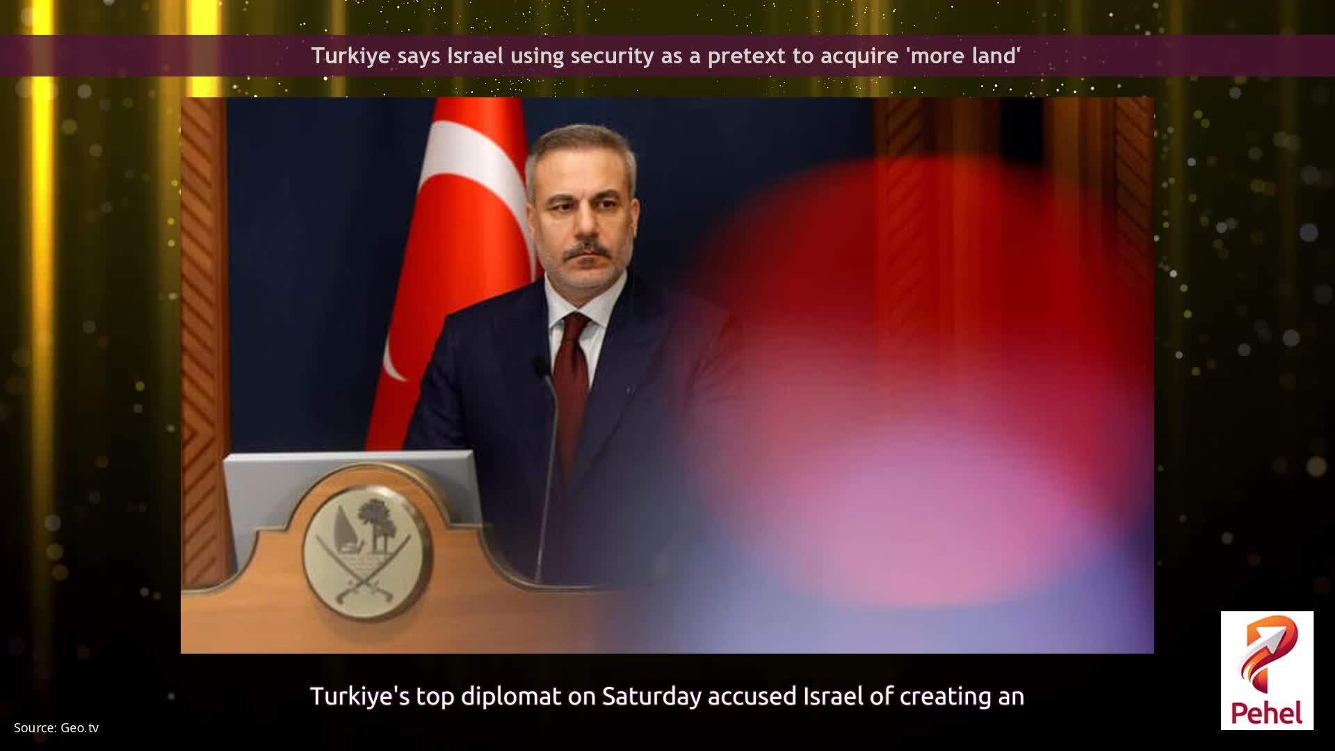Turkiye says Israel using security as a pretext to acquire 'more land'