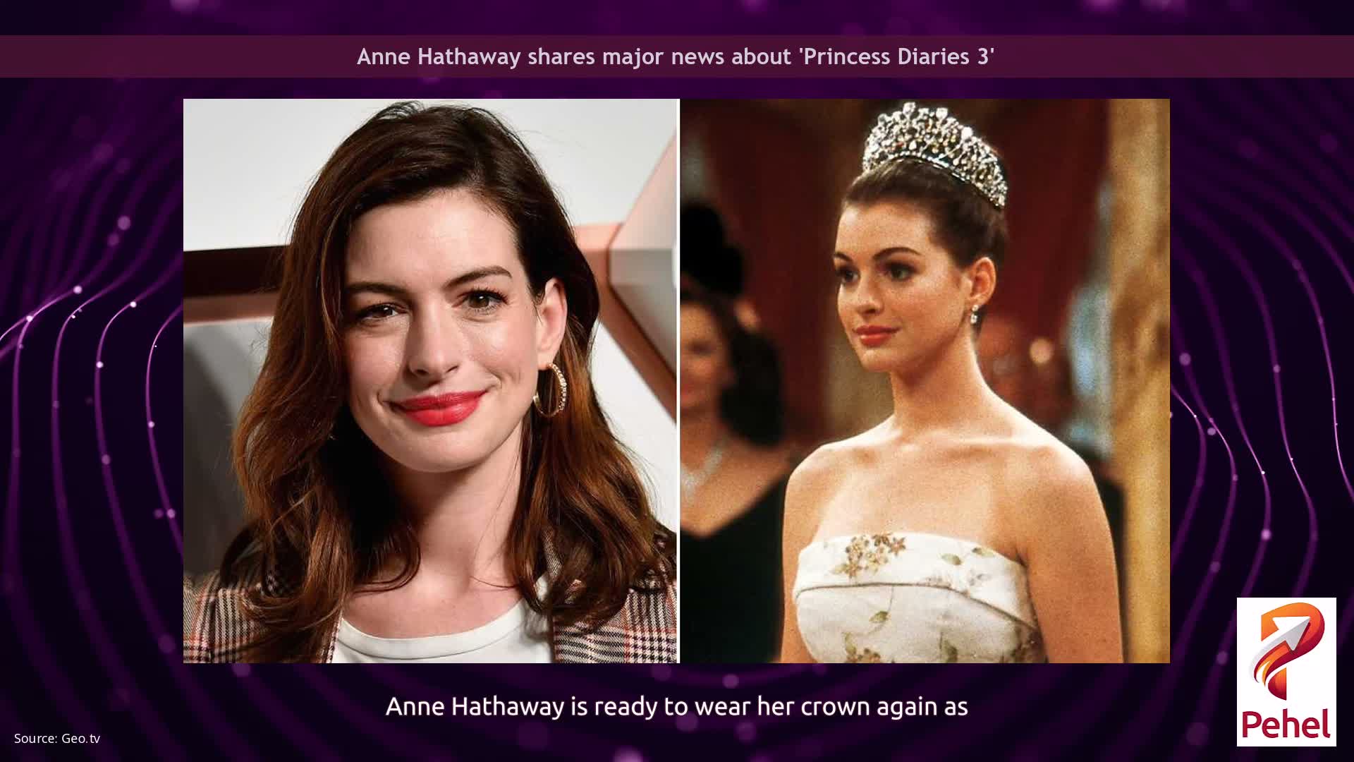 Anne Hathaway shares major news about 'Princess Diaries 3'