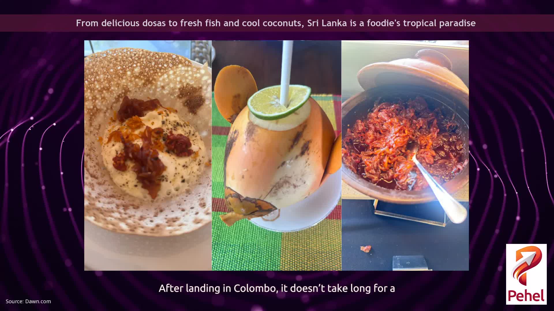 From delicious dosas to fresh fish and cool coconuts, Sri Lanka is a foodie's tropical paradise