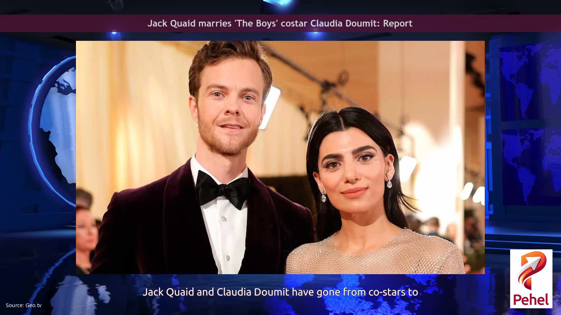 Jack Quaid marries 'The Boys' costar Claudia Doumit: Report