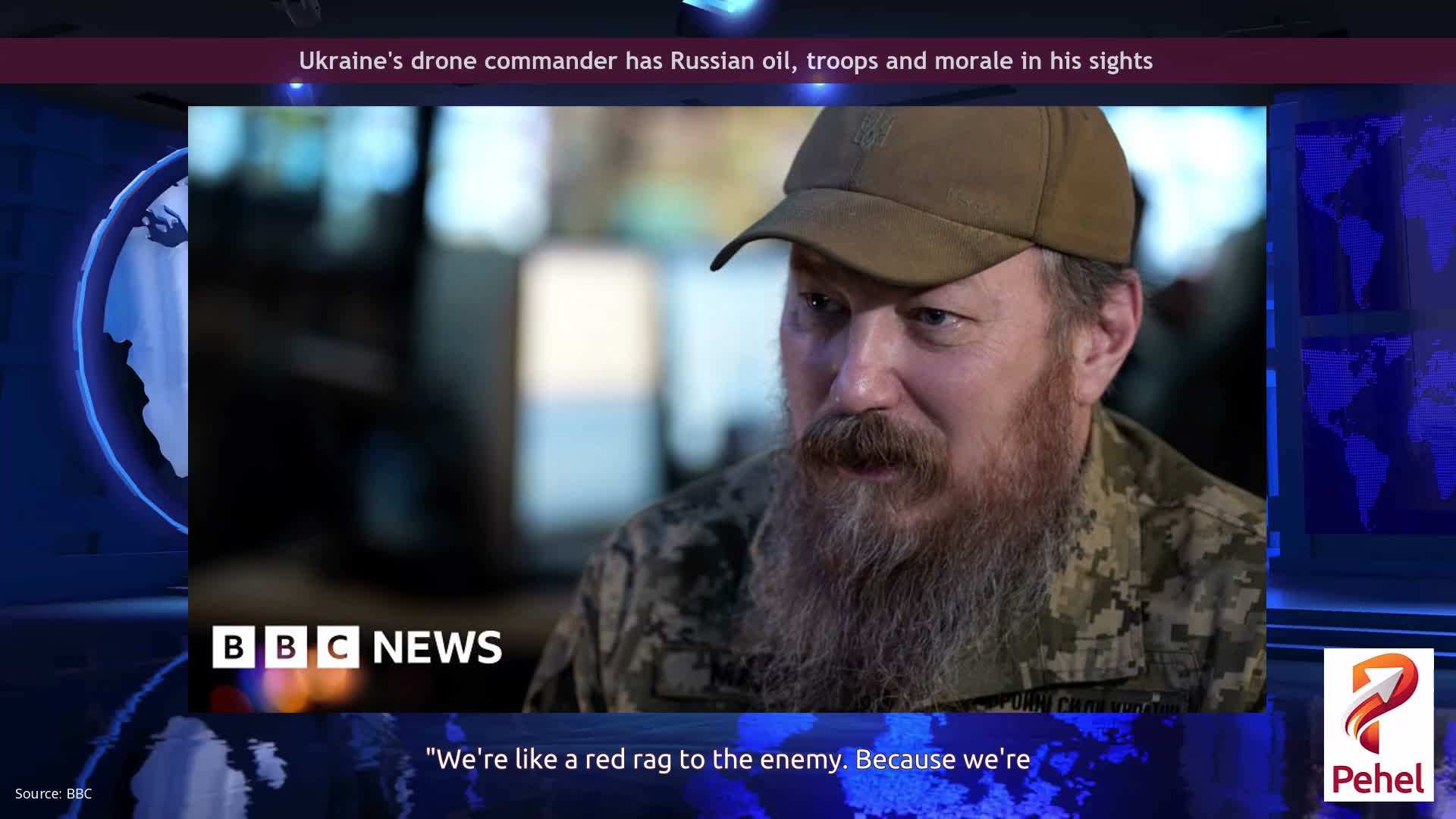 Ukraine's drone commander has Russian oil, troops and morale in his sights