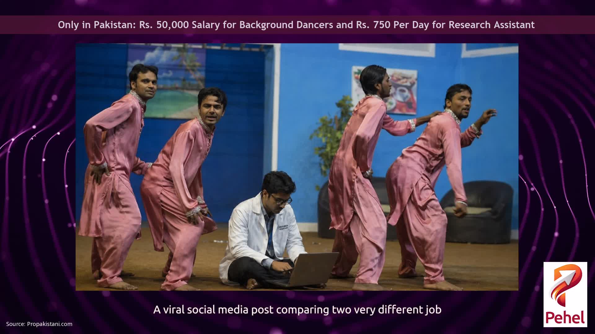 Only in Pakistan: Rs. 50,000 Salary for Background Dancers and Rs. 750 Per Day for Research Assistant