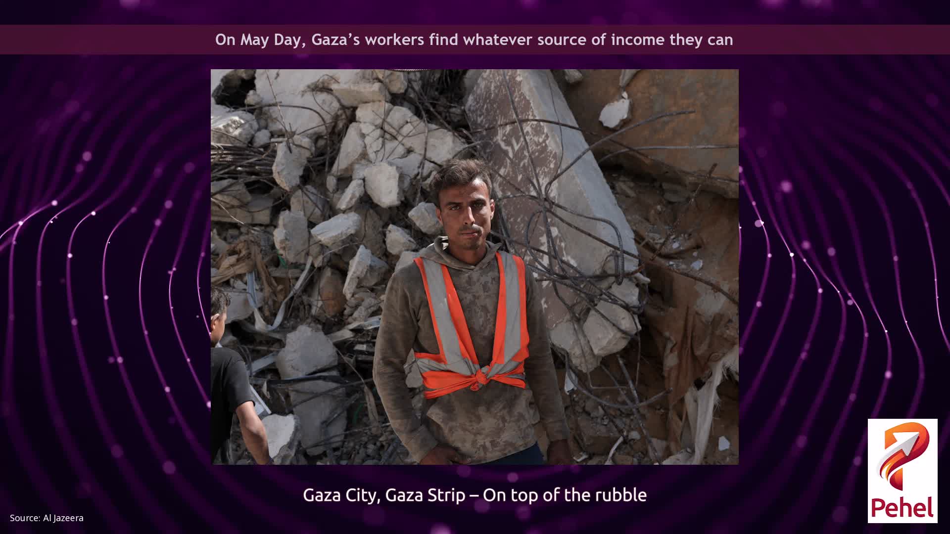 On May Day, Gaza’s workers find whatever source of income they can