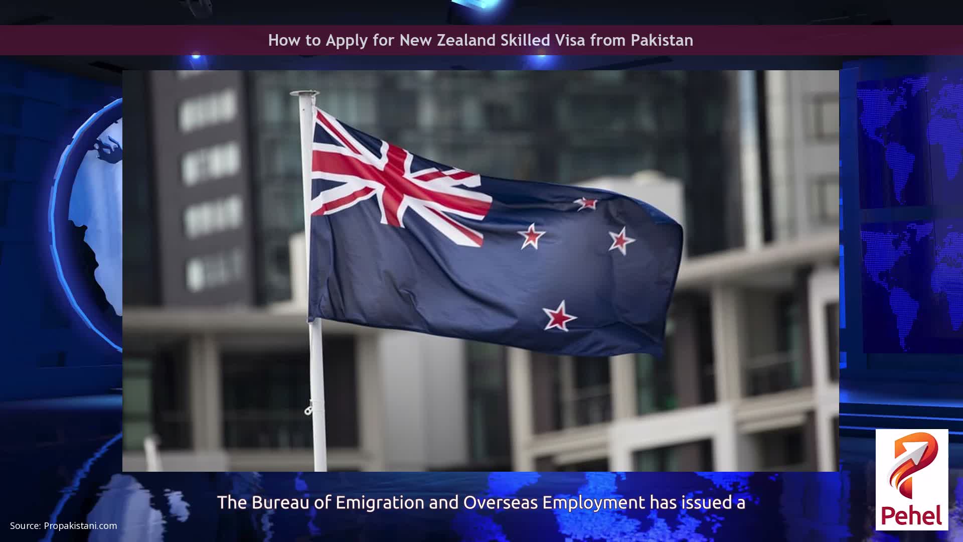 How to Apply for New Zealand Skilled Visa from Pakistan