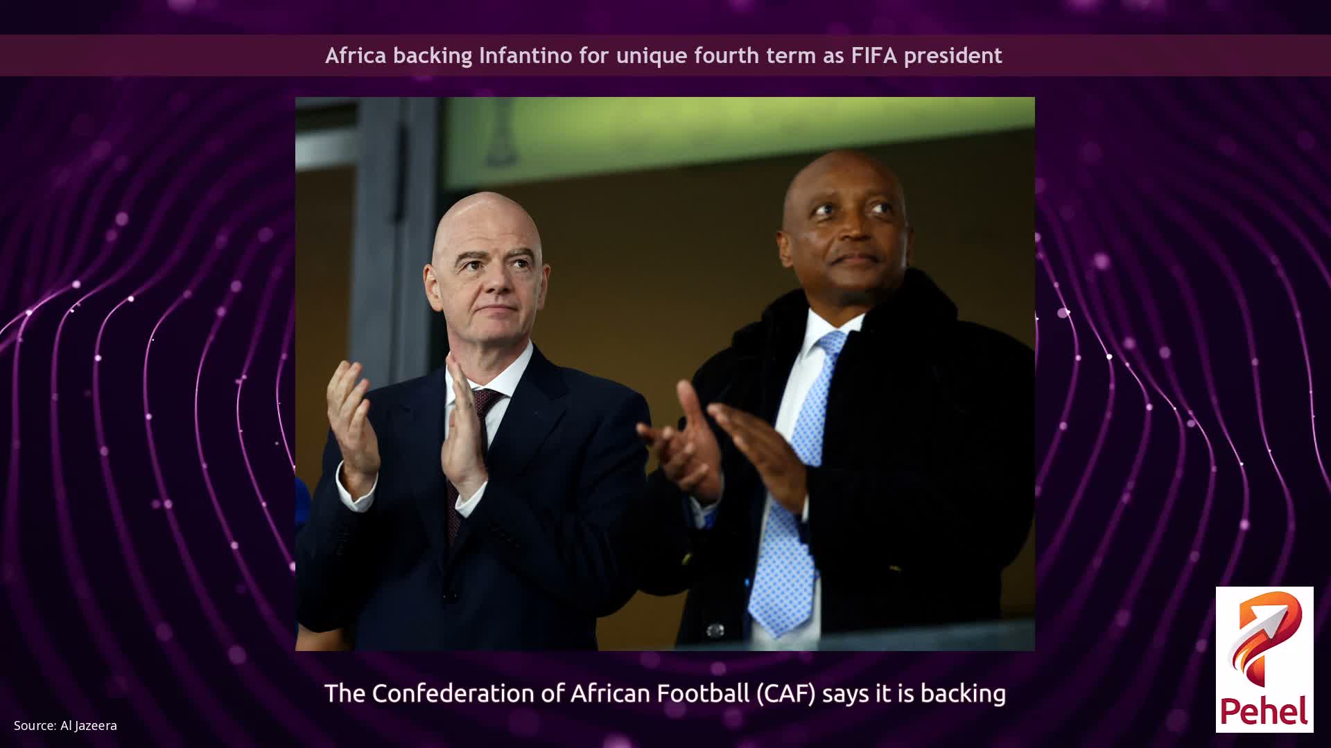 Africa backing Infantino for unique fourth term as FIFA president
