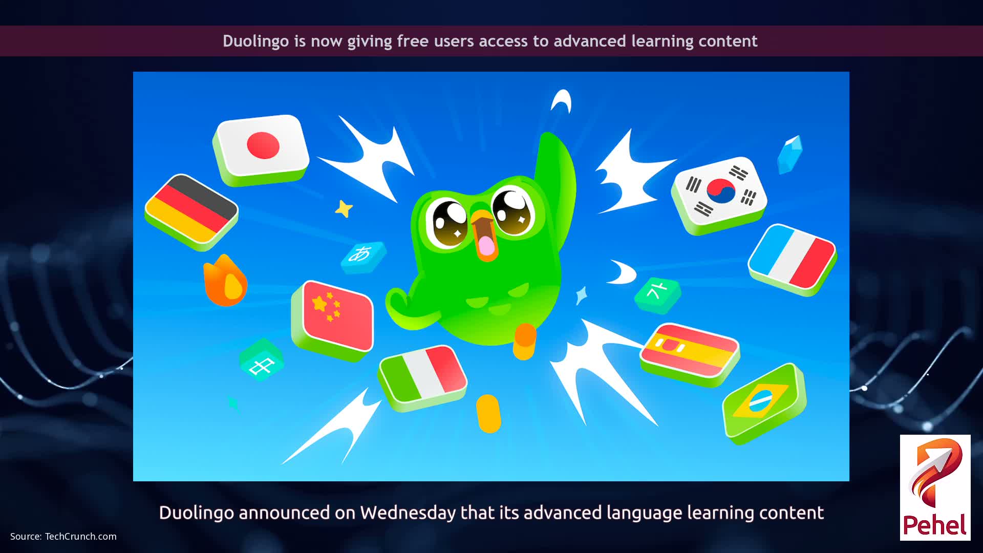 Duolingo is now giving free users access to advanced learning content