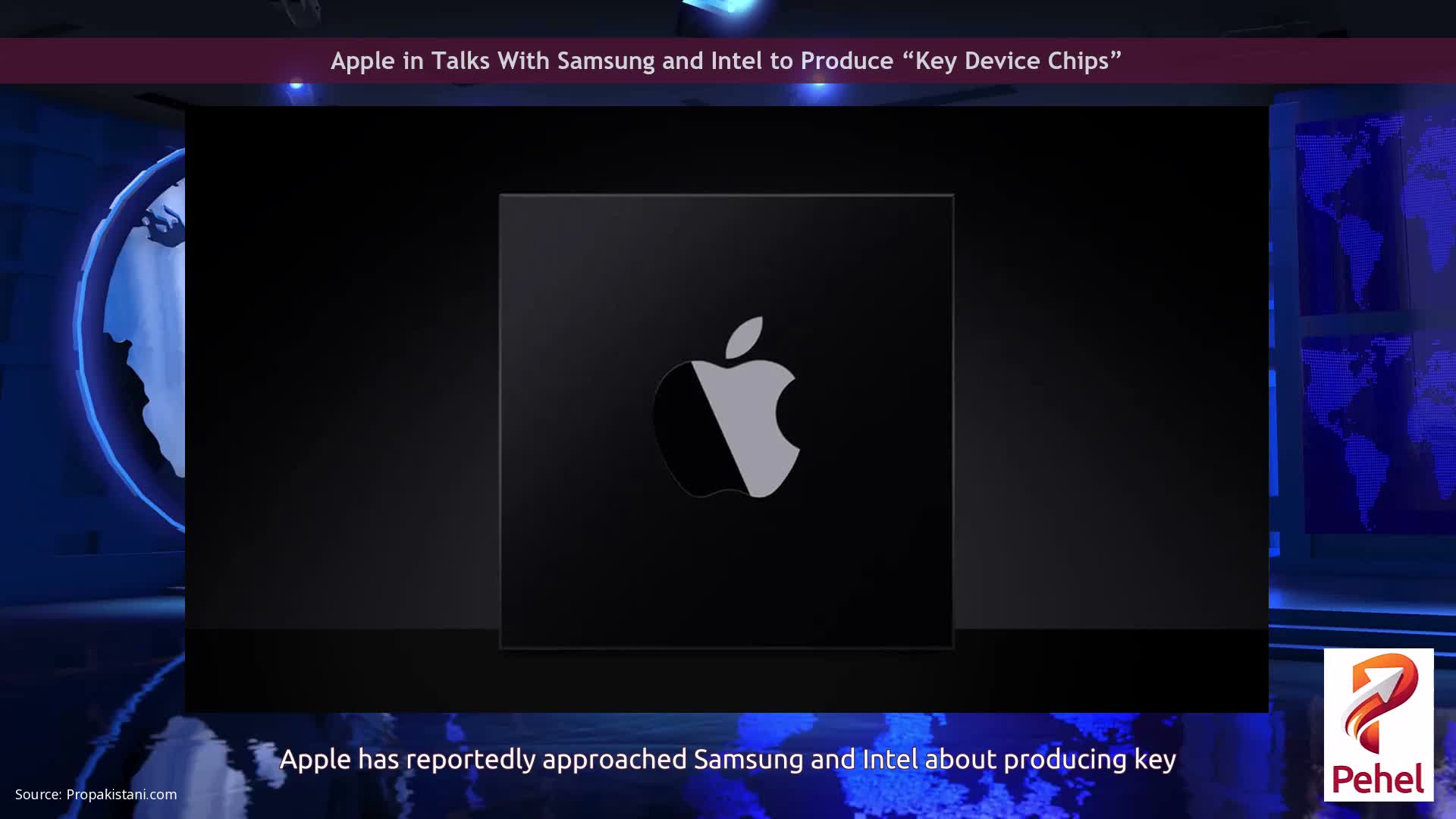Apple in Talks With Samsung and Intel to Produce “Key Device Chips”