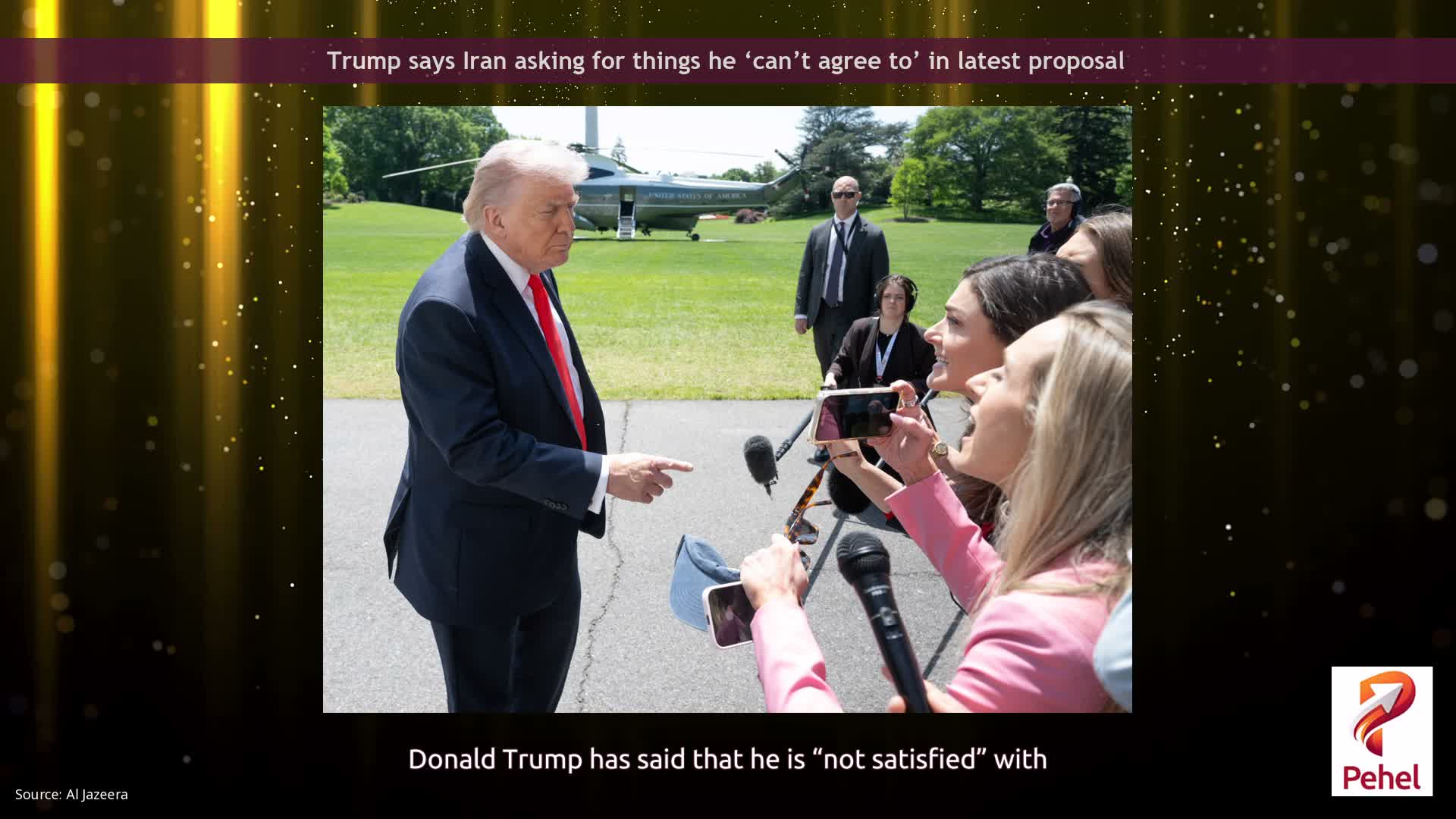 Trump says Iran asking for things he ‘can’t agree to’ in latest proposal