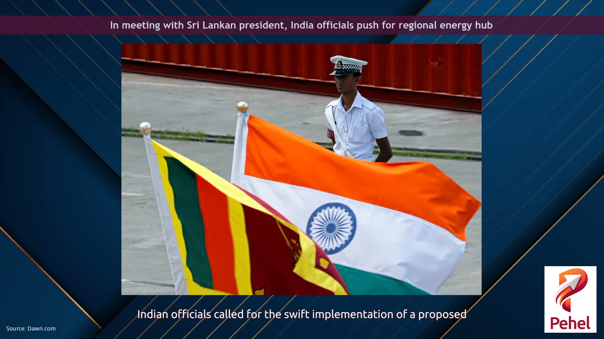 In meeting with Sri Lankan president, India officials push for regional energy hub