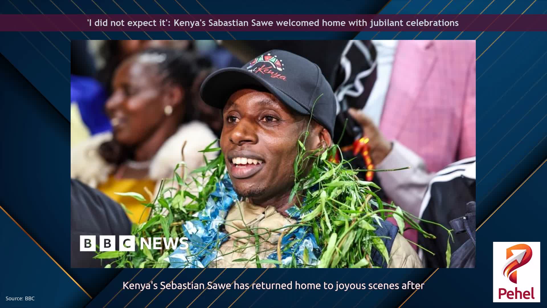 'I did not expect it': Kenya's Sabastian Sawe welcomed home with jubilant celebrations