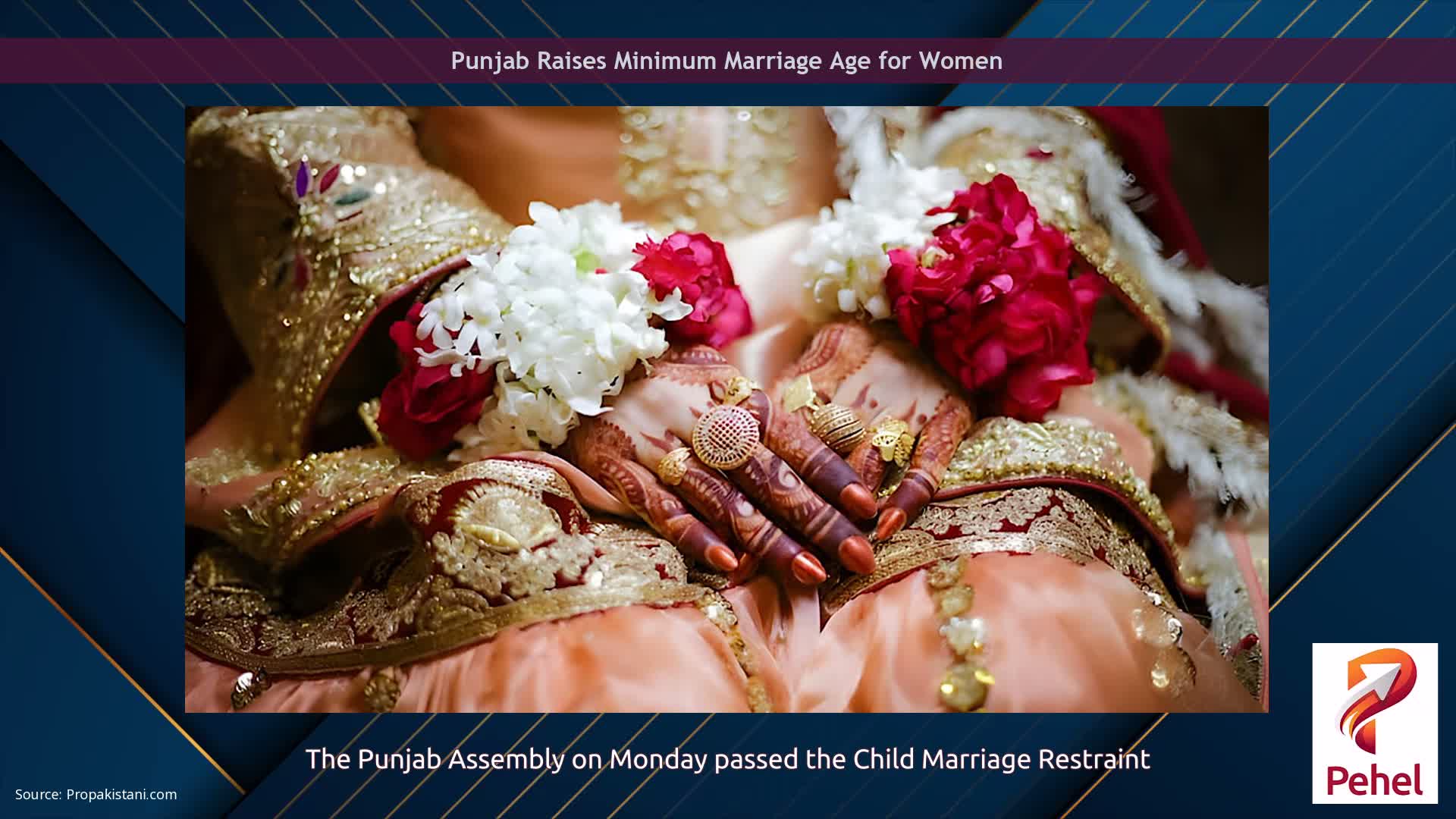 Punjab Raises Minimum Marriage Age for Women