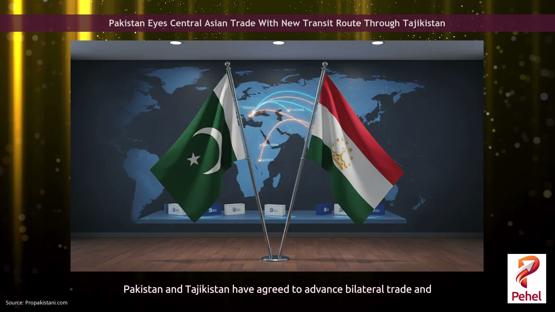 Pakistan Eyes Central Asian Trade With New Transit Route Through Tajikistan