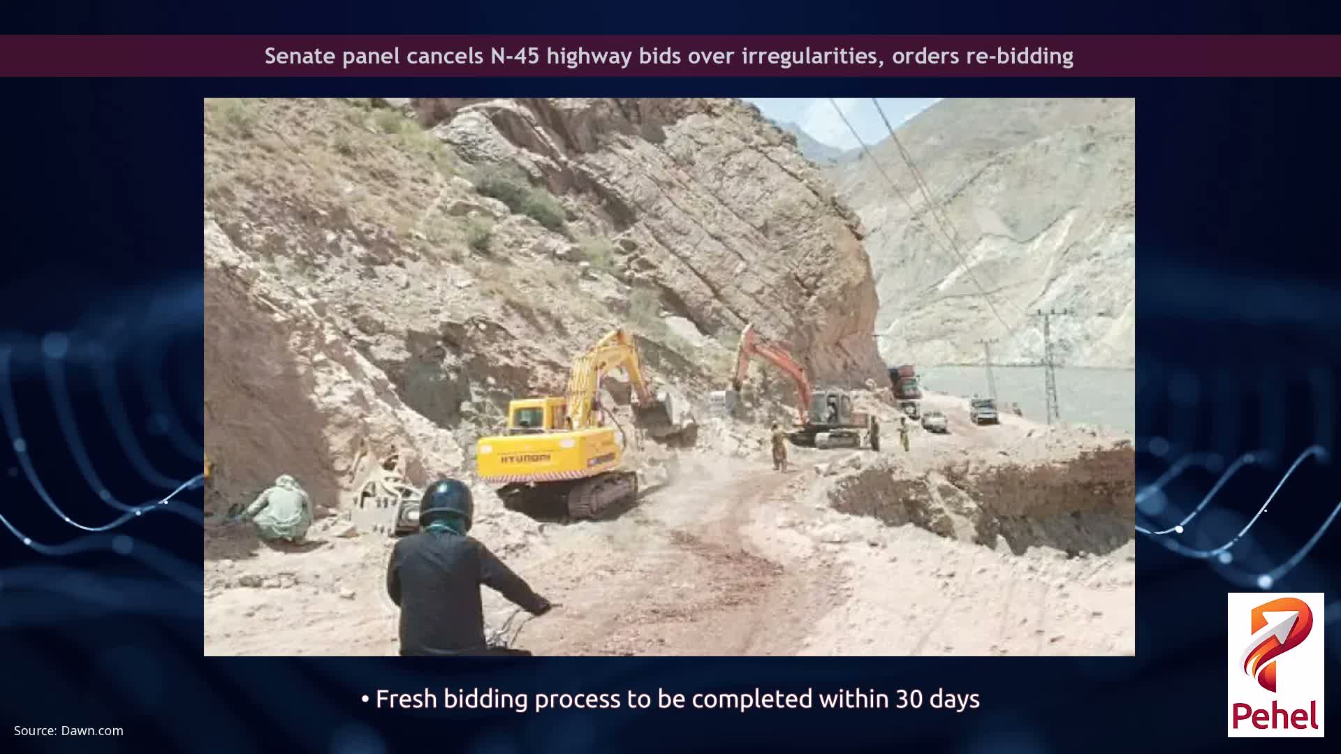Senate panel cancels N-45 highway bids over irregularities, orders re-bidding