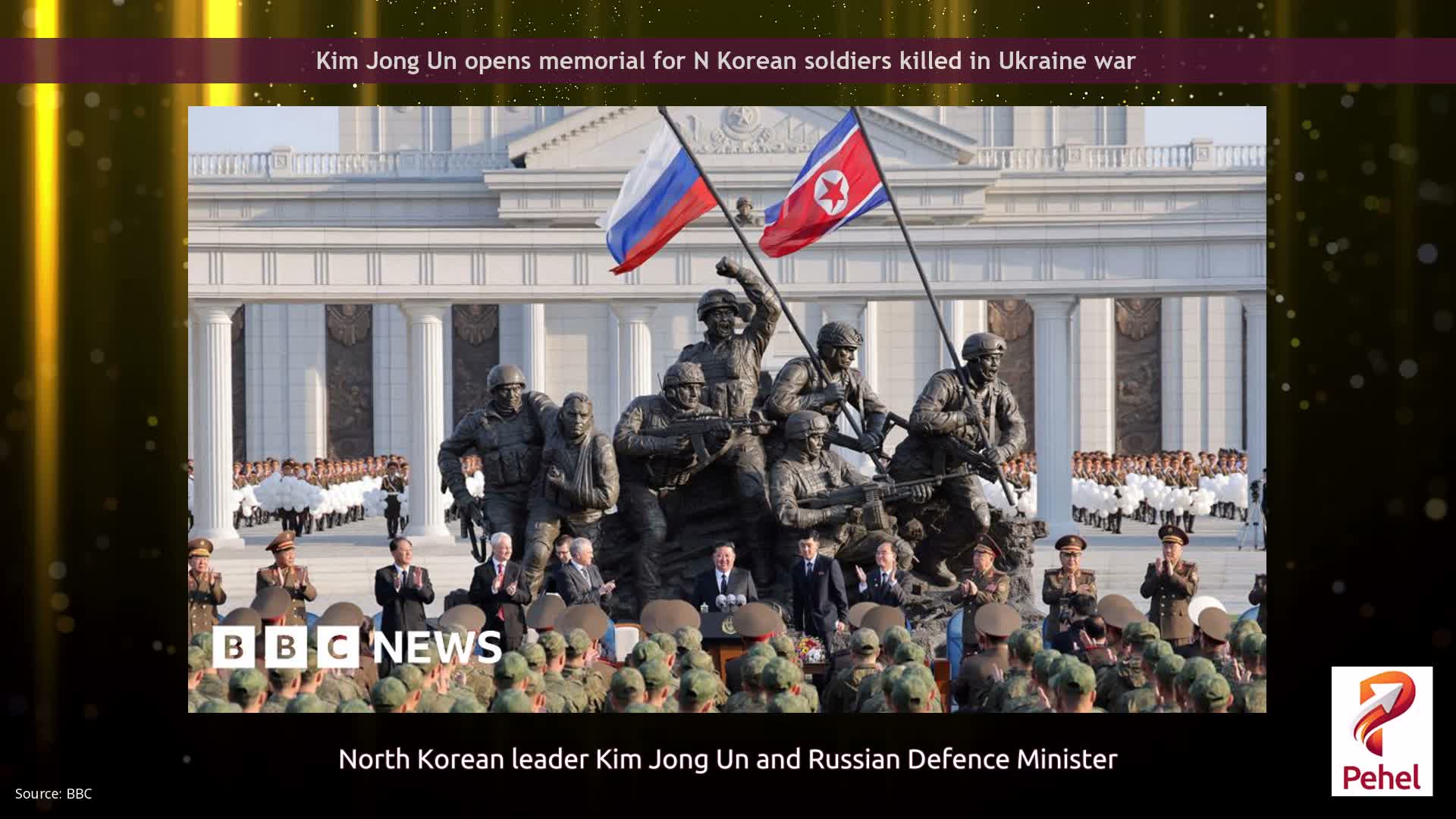 Kim Jong Un opens memorial for N Korean soldiers killed in Ukraine war
