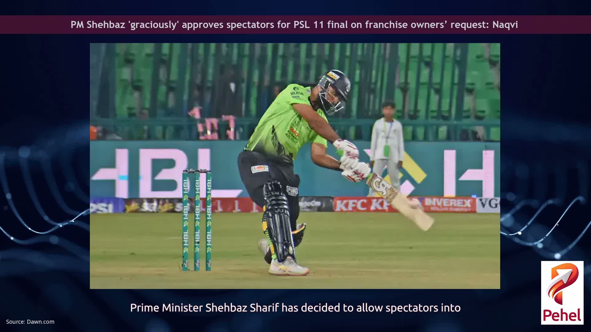 PM Shehbaz 'graciously' approves spectators for PSL 11 final on franchise owners’ request: Naqvi