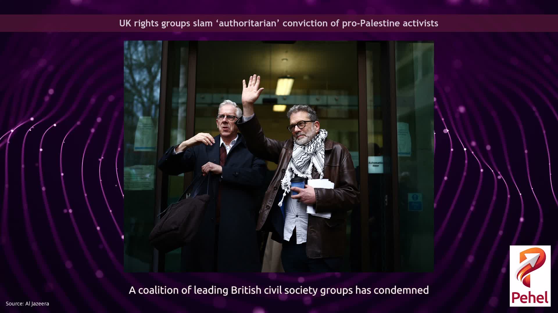UK rights groups slam ‘authoritarian’ conviction of pro-Palestine activists