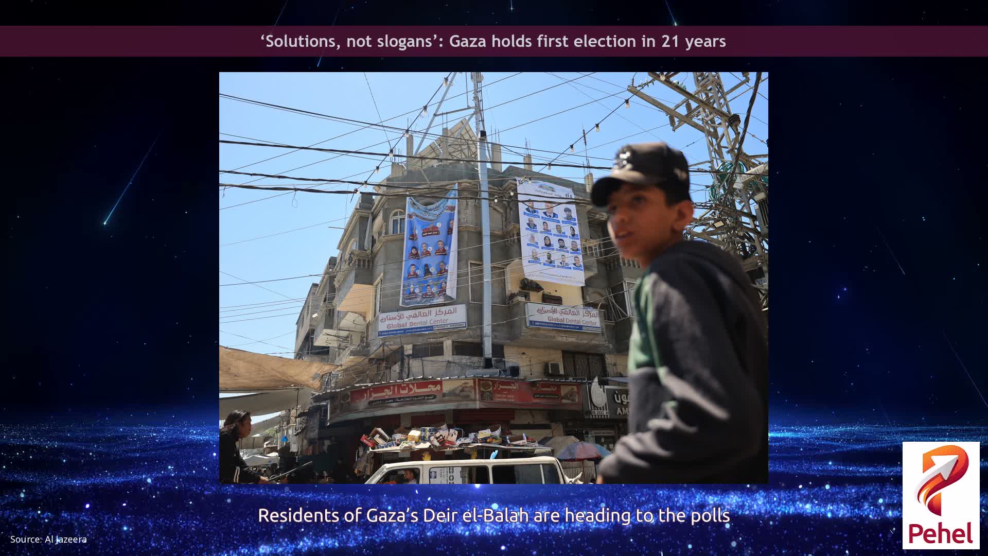 ‘Solutions, not slogans’: Gaza holds first election in 21 years