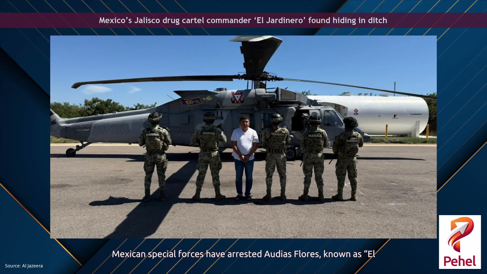 Mexico’s Jalisco drug cartel commander ‘El Jardinero’ found hiding in ditch