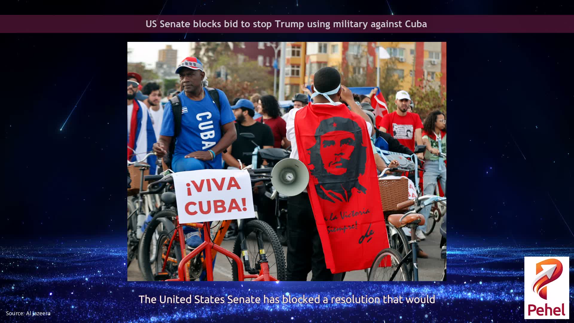 US Senate blocks bid to stop Trump using military against Cuba