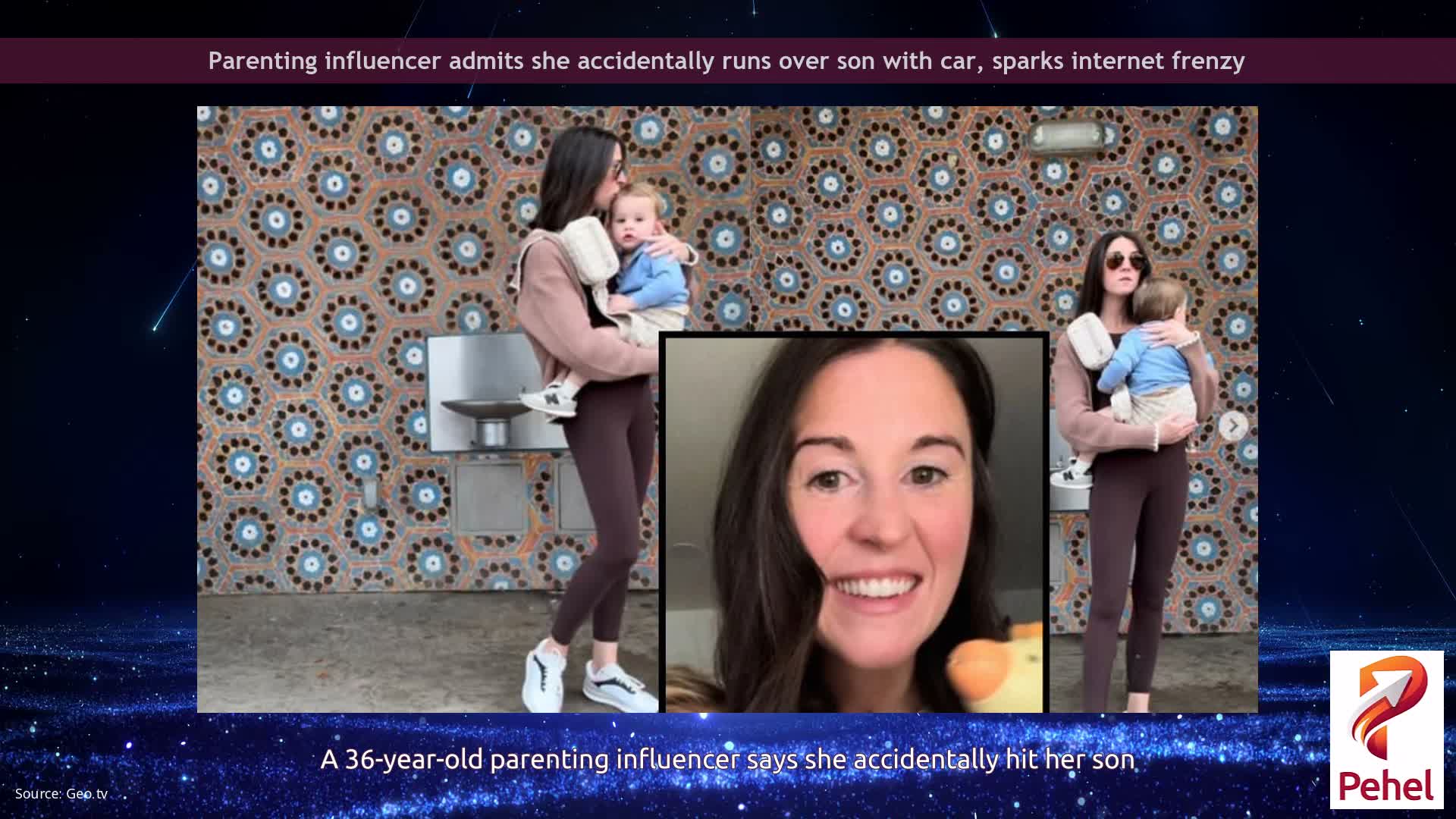 Parenting influencer admits she accidentally runs over son with car, sparks internet frenzy