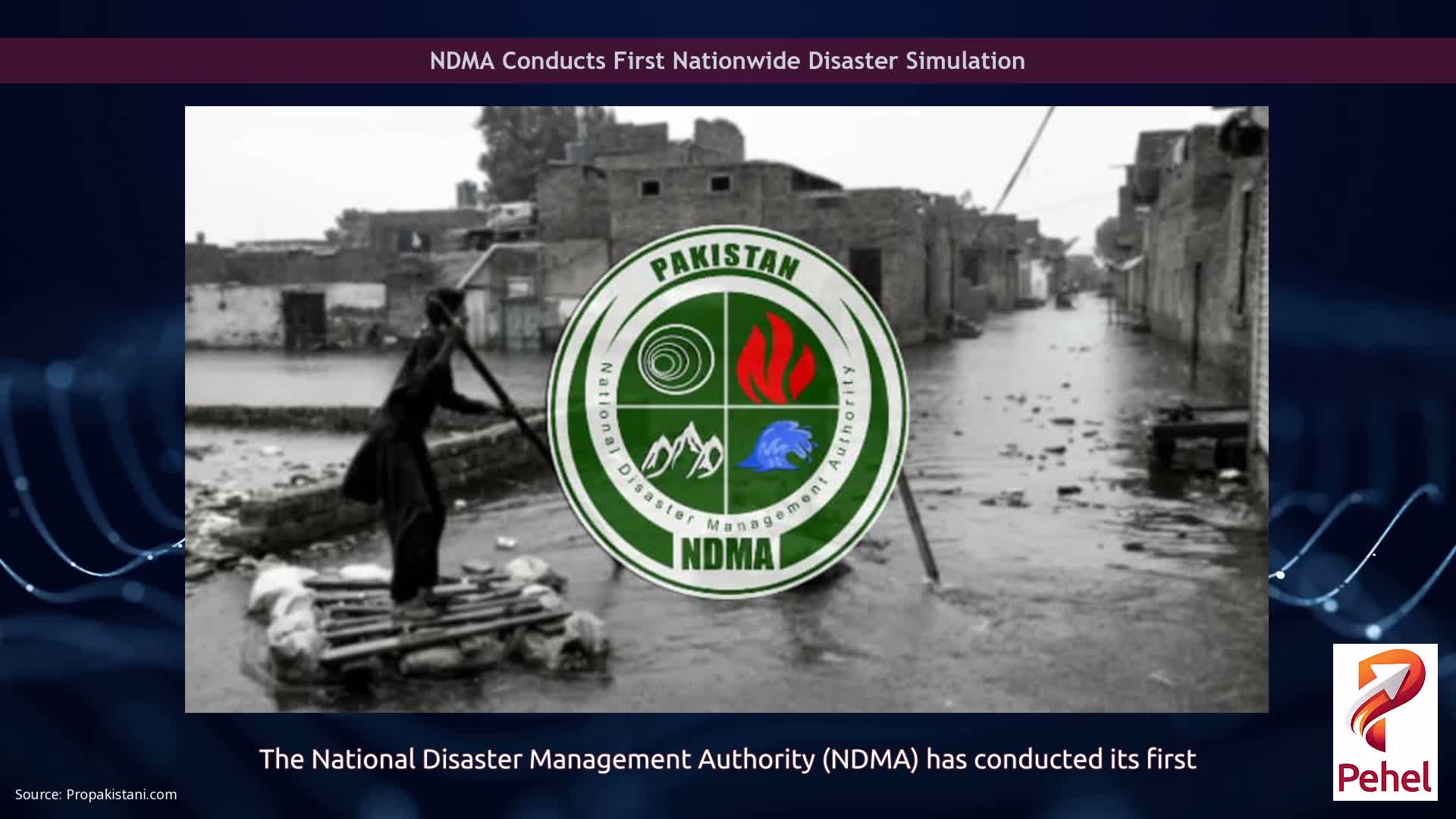 NDMA Conducts First Nationwide Disaster Simulation