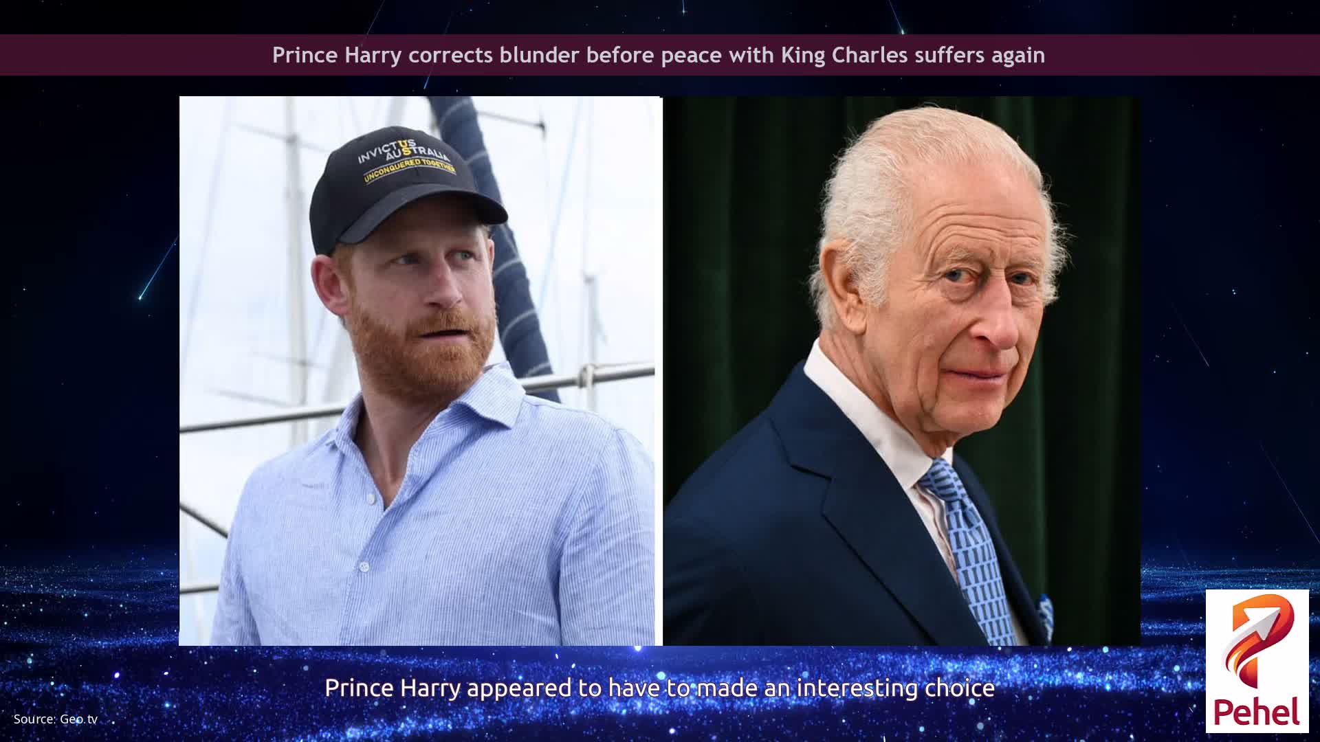 Prince Harry corrects blunder before peace with King Charles suffers again