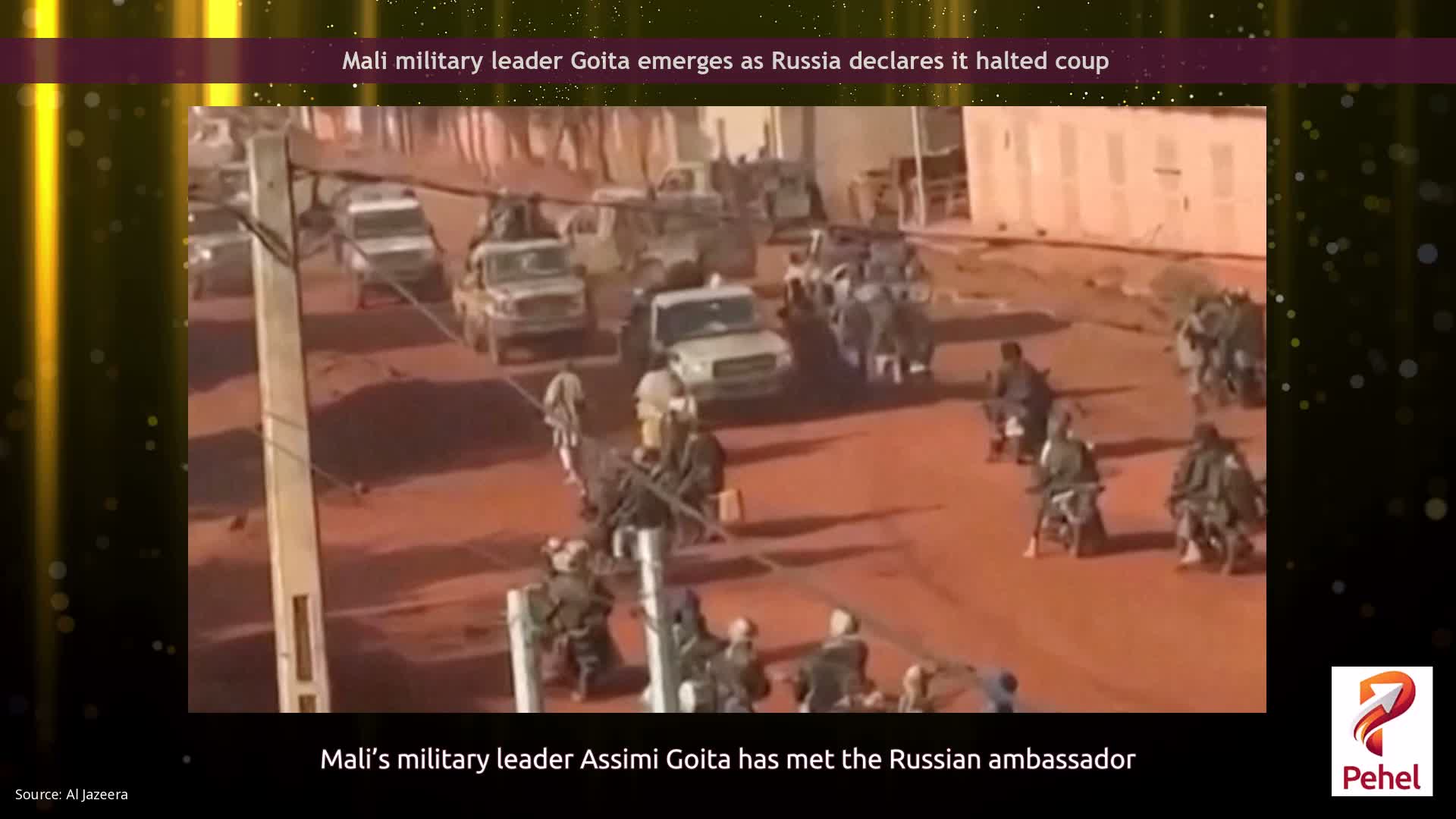 Mali military leader Goita emerges as Russia declares it halted coup