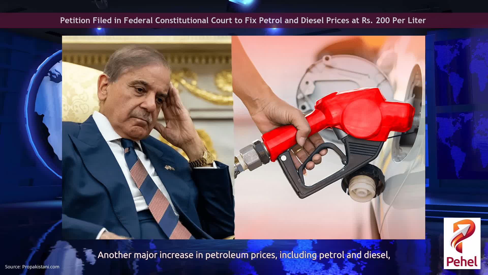 Petition Filed in Federal Constitutional Court to Fix Petrol and Diesel Prices at Rs. 200 Per Liter