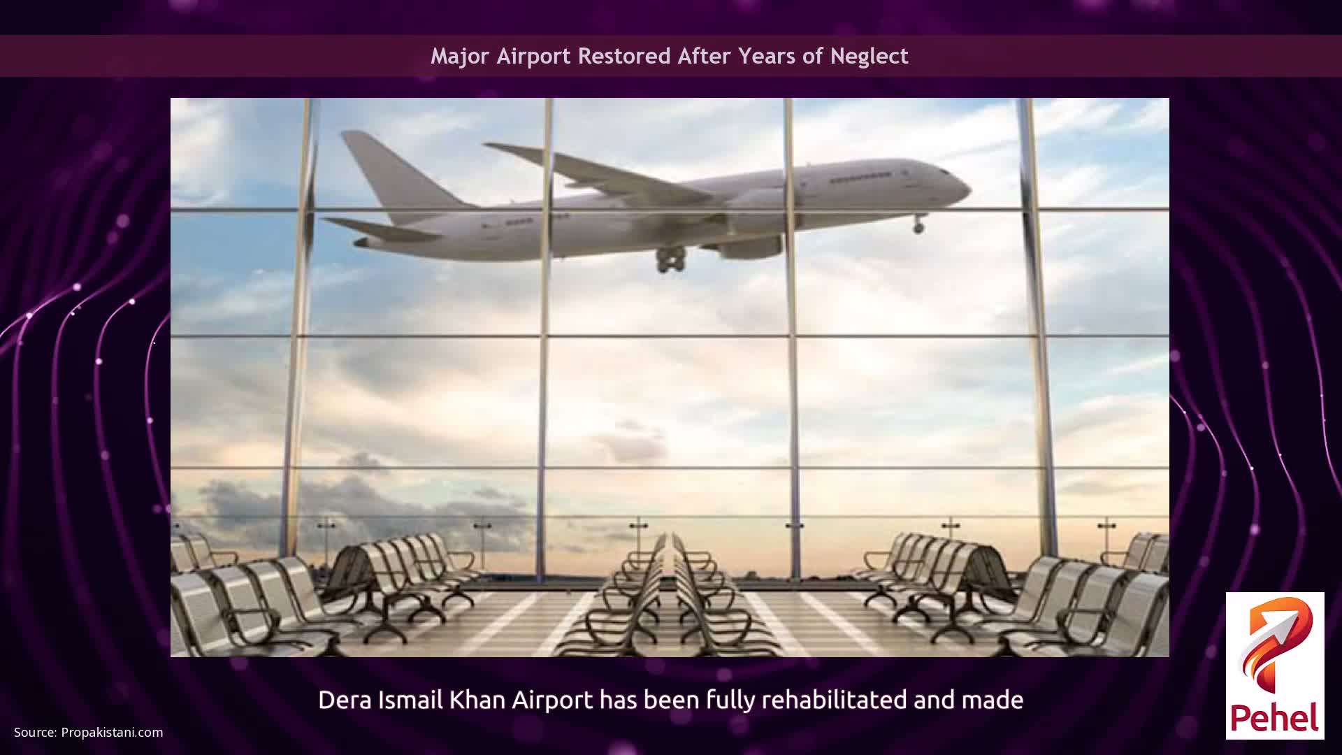 Major Airport Restored After Years of Neglect