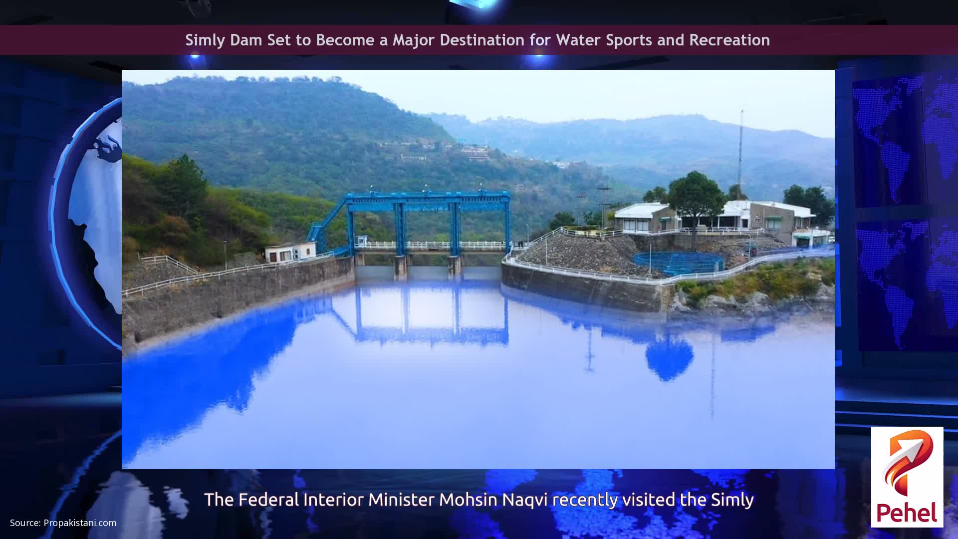 Simly Dam Set to Become a Major Destination for Water Sports and Recreation