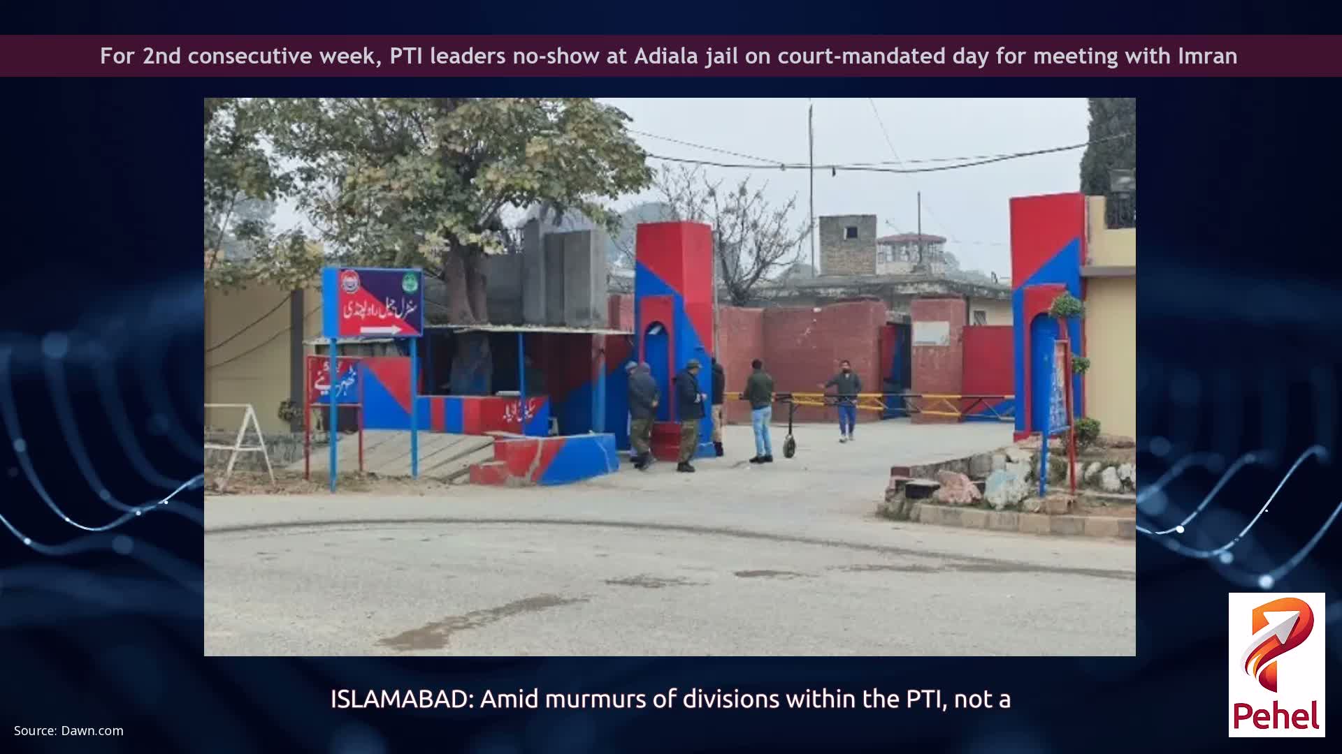 For 2nd consecutive week, PTI leaders no-show at Adiala jail on court-mandated day for meeting with Imran