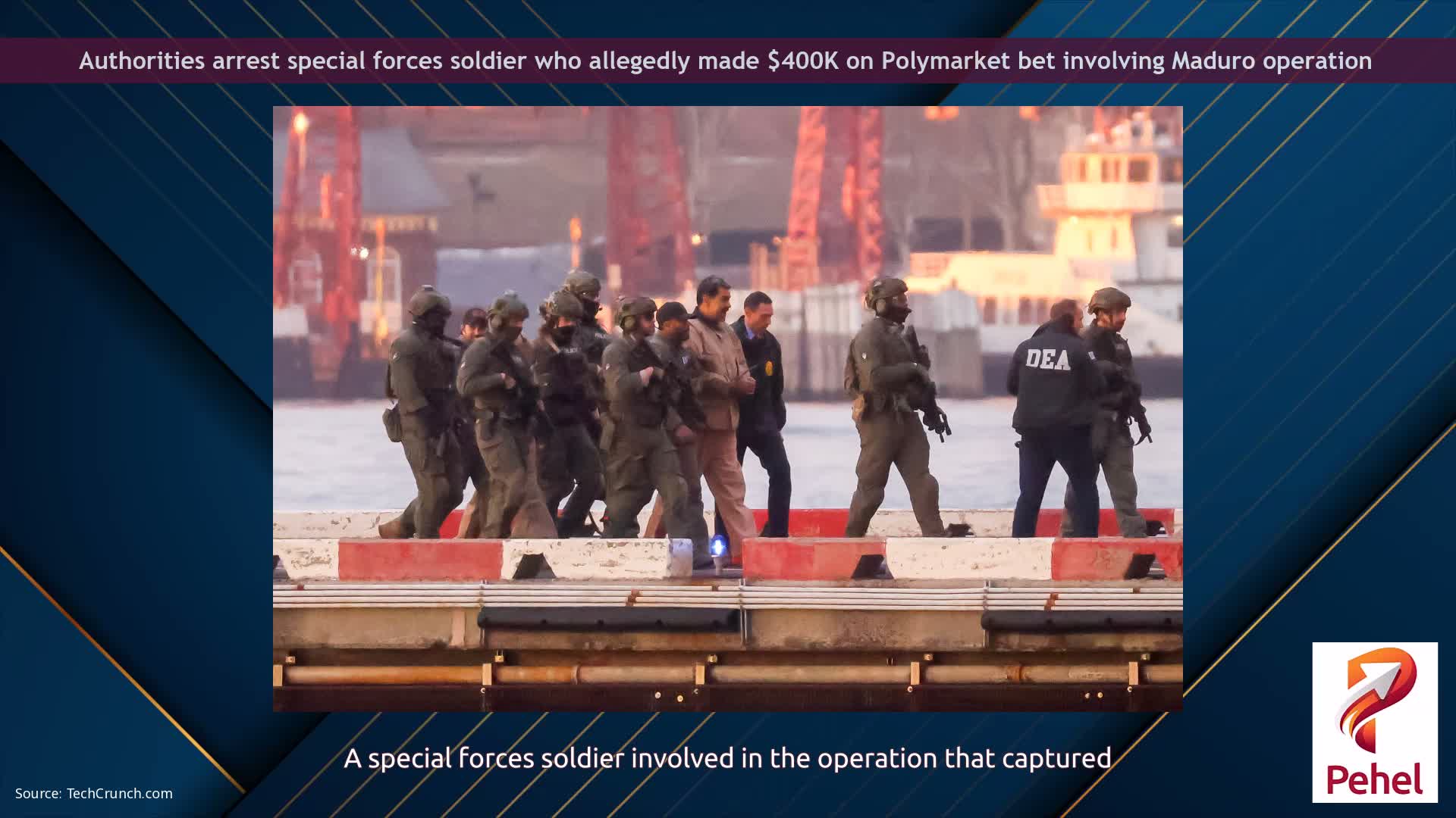 Authorities arrest special forces soldier who allegedly made $400K on Polymarket bet involving Maduro operation