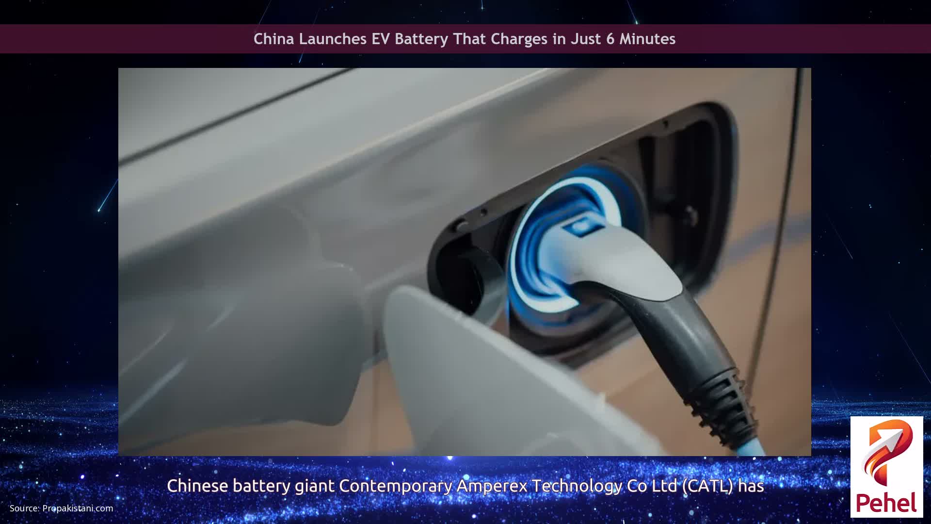China Launches EV Battery That Charges in Just 6 Minutes