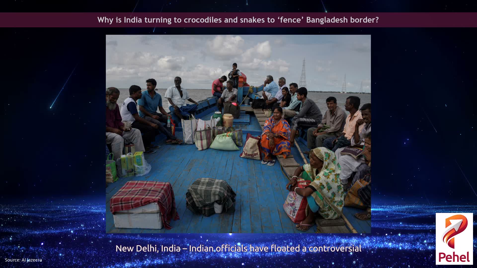 Why is India turning to crocodiles and snakes to ‘fence’ Bangladesh border?