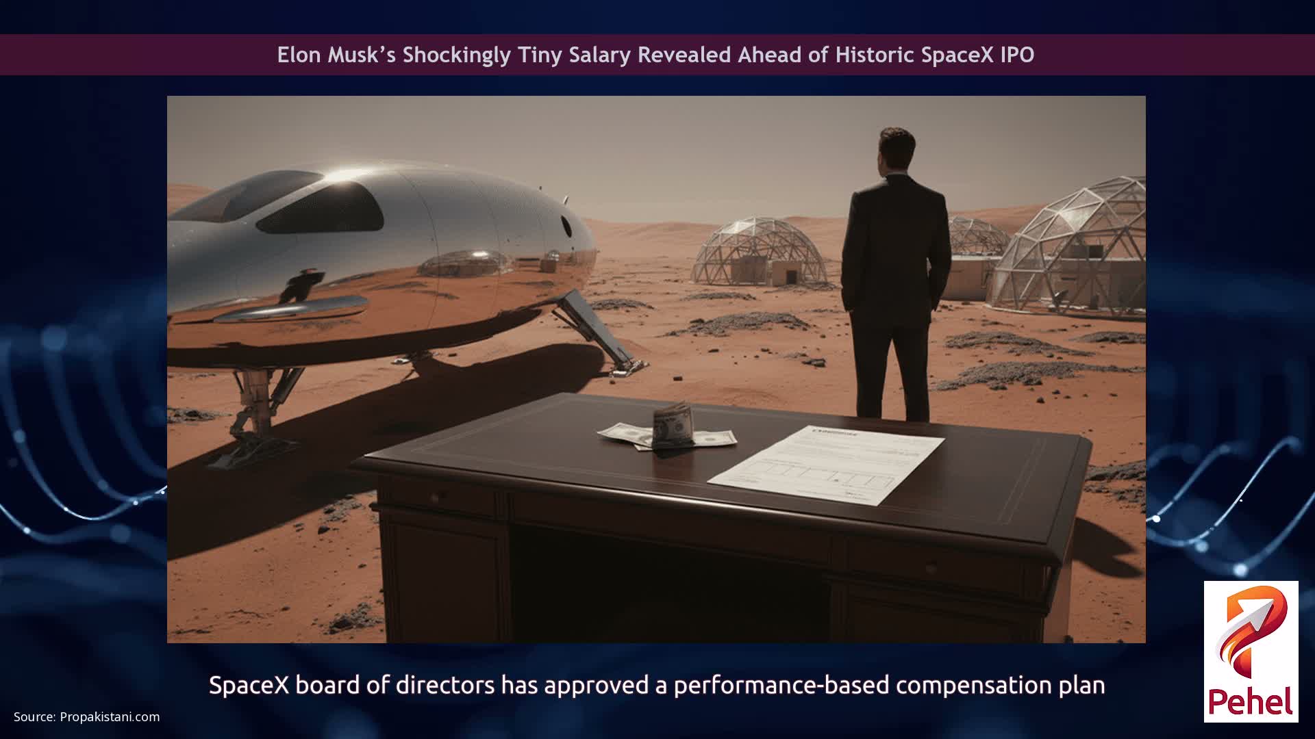 Elon Musk’s Shockingly Tiny Salary Revealed Ahead of Historic SpaceX IPO