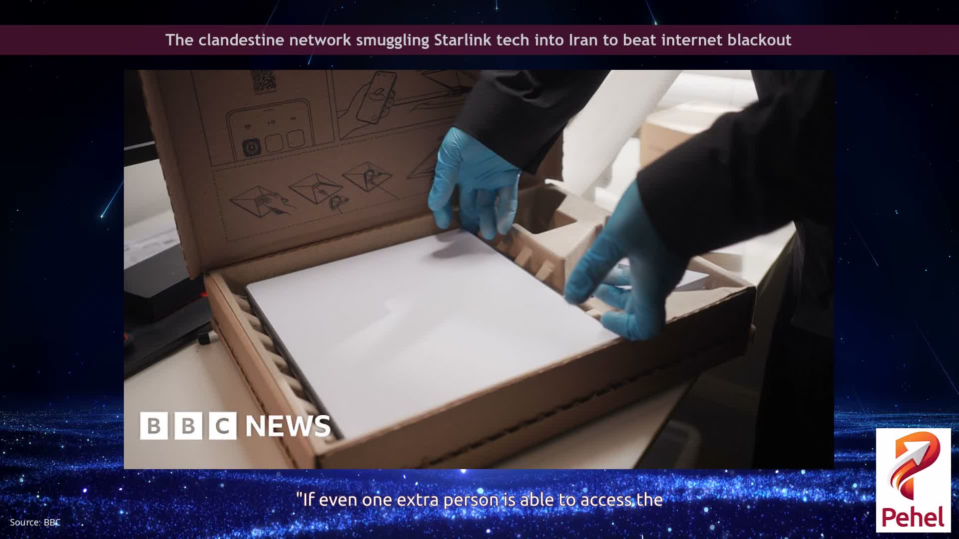 The clandestine network smuggling Starlink tech into Iran to beat internet blackout