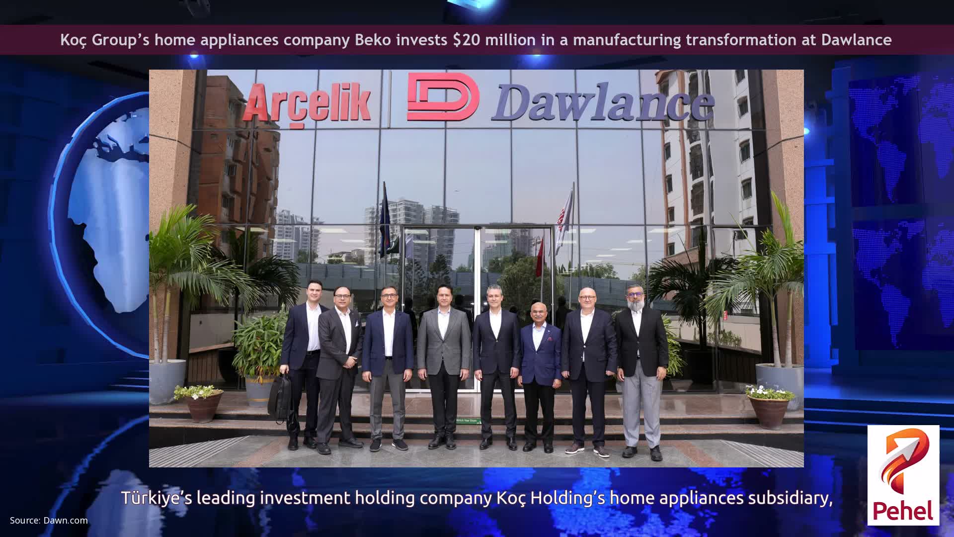 Koç Group’s home appliances company Beko invests $20 million in a manufacturing transformation at Dawlance